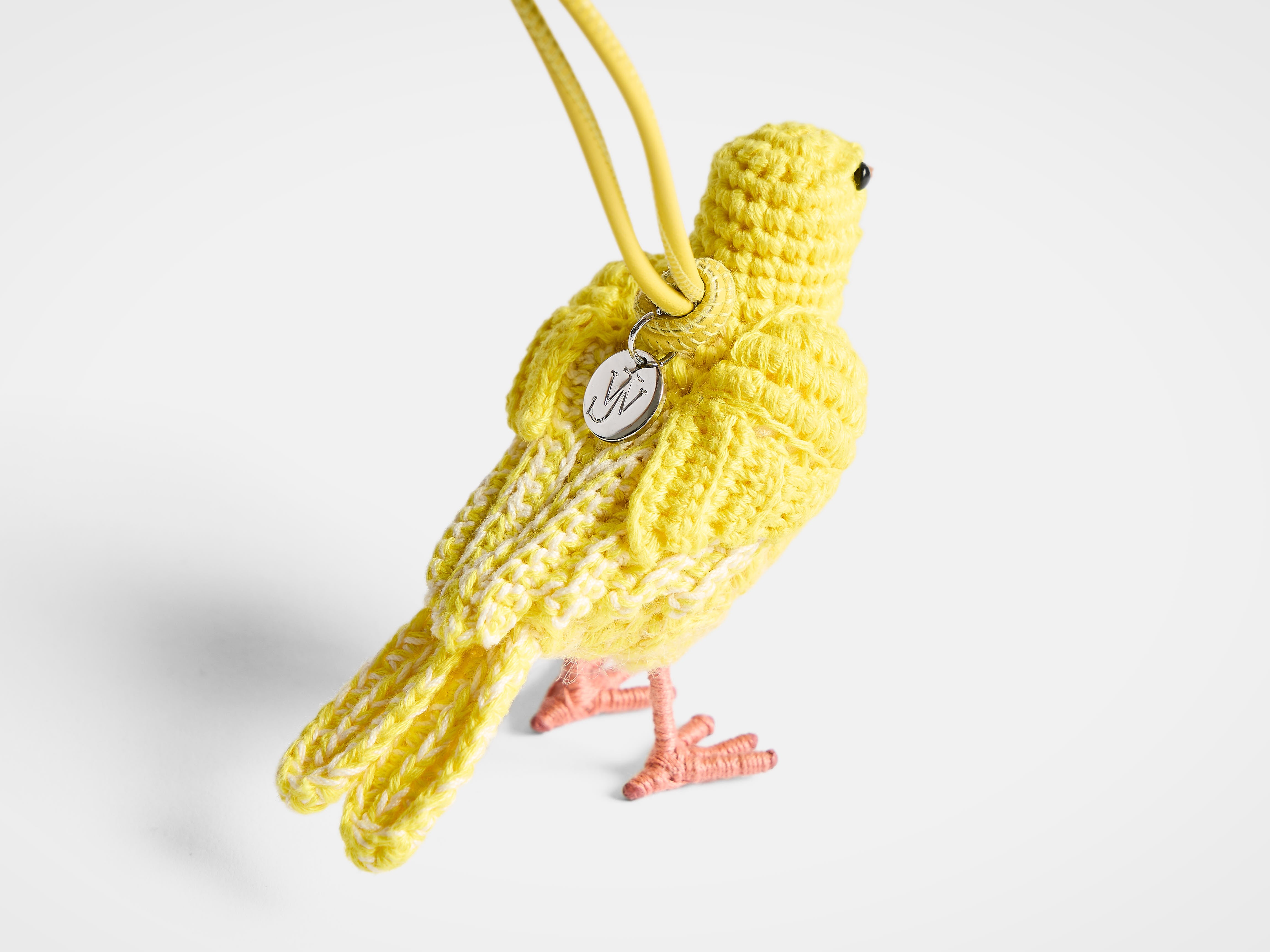 J.W.Anderson Bag Charms Canary Anhänger Handgehäkelt