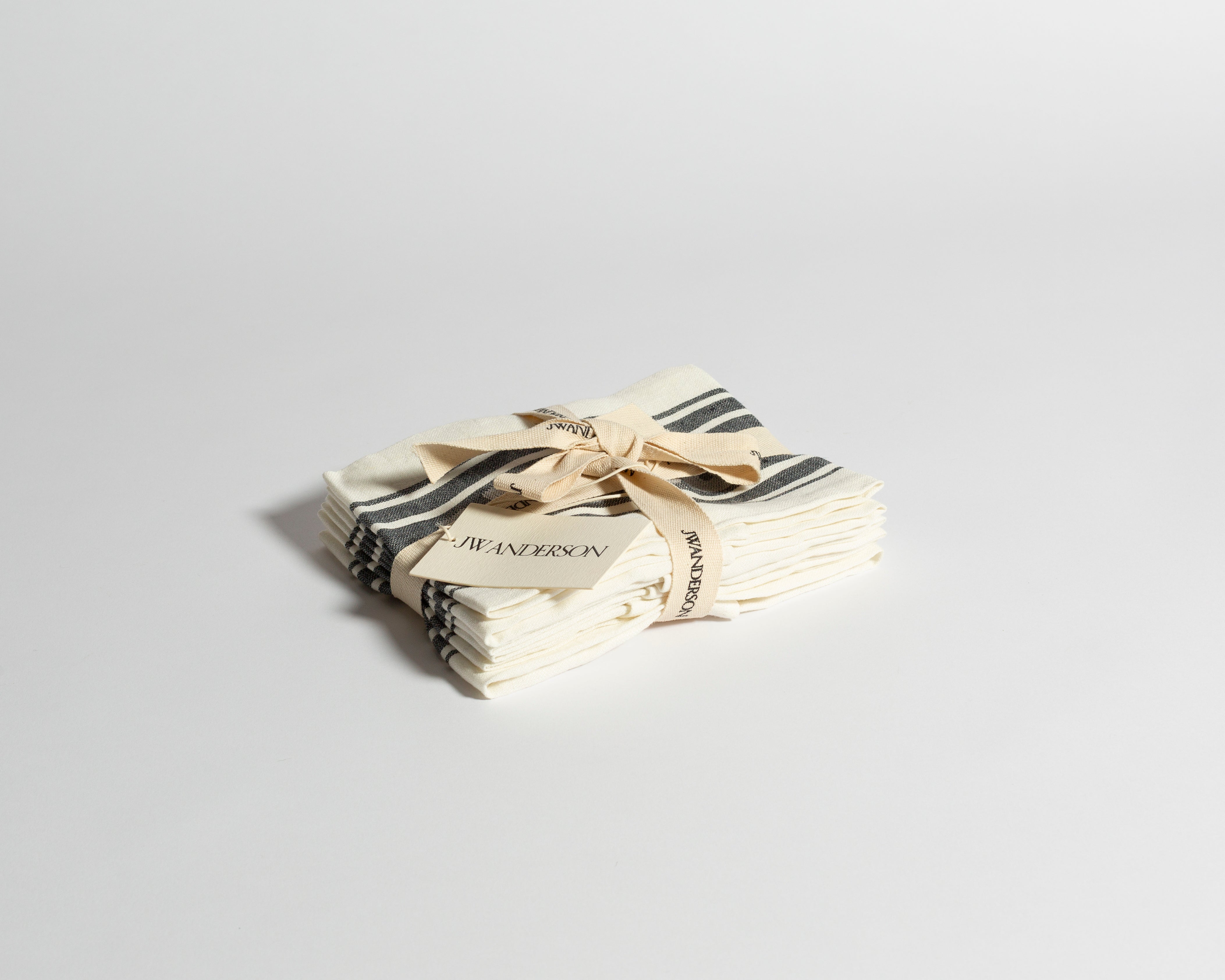 J.W.Anderson Homeware Porn Napkins Servietten Schwarz 6er Set