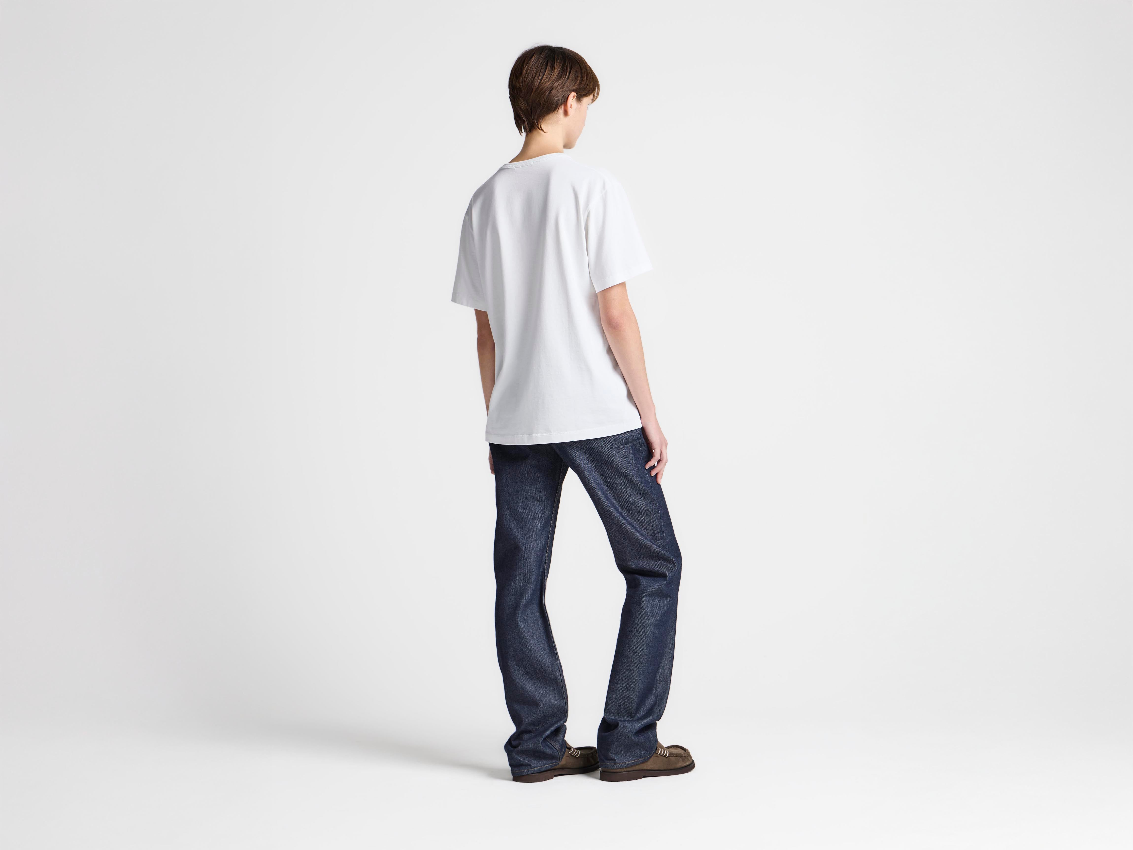 J.W. Anderson JWA Script T-Shirt Damen Weiß Baumwolle