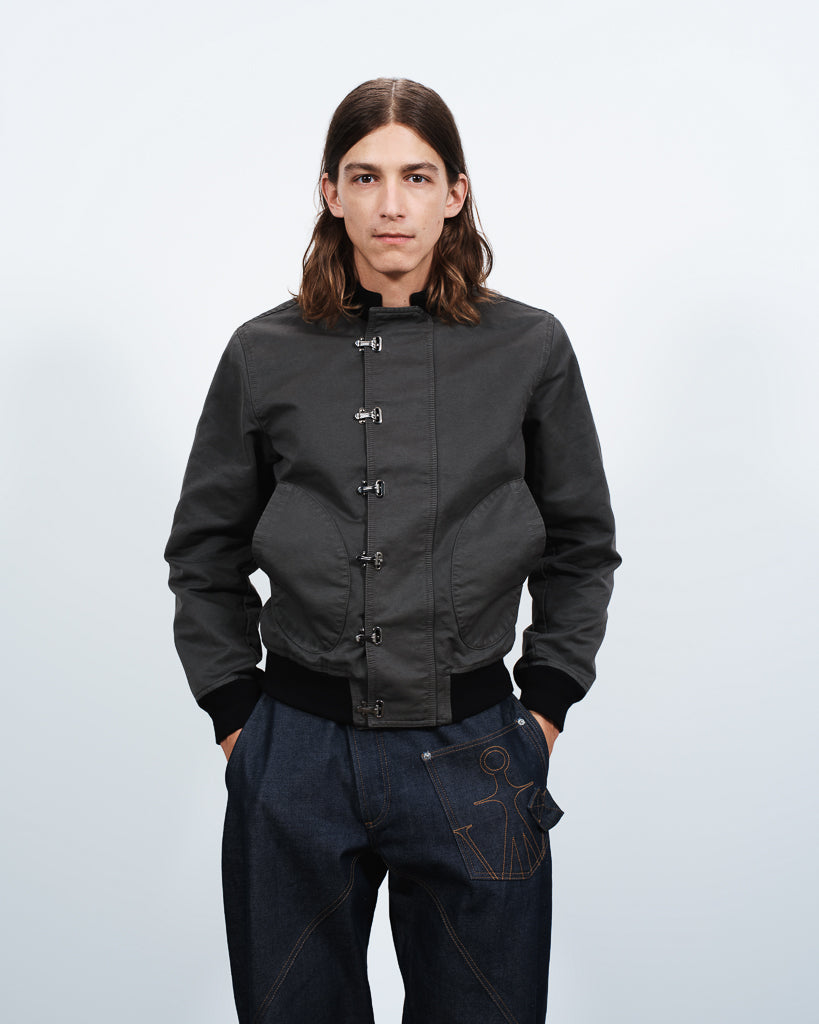 J.W. Anderson Deck Jacke Herren dunkelgrau Jacke
