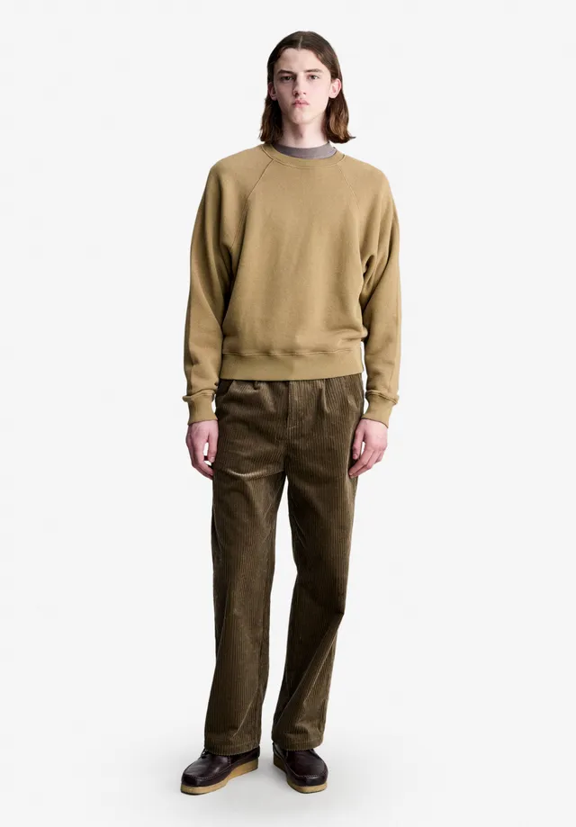 A.P.C. Falten Hose Taupe Weit Japan Denim