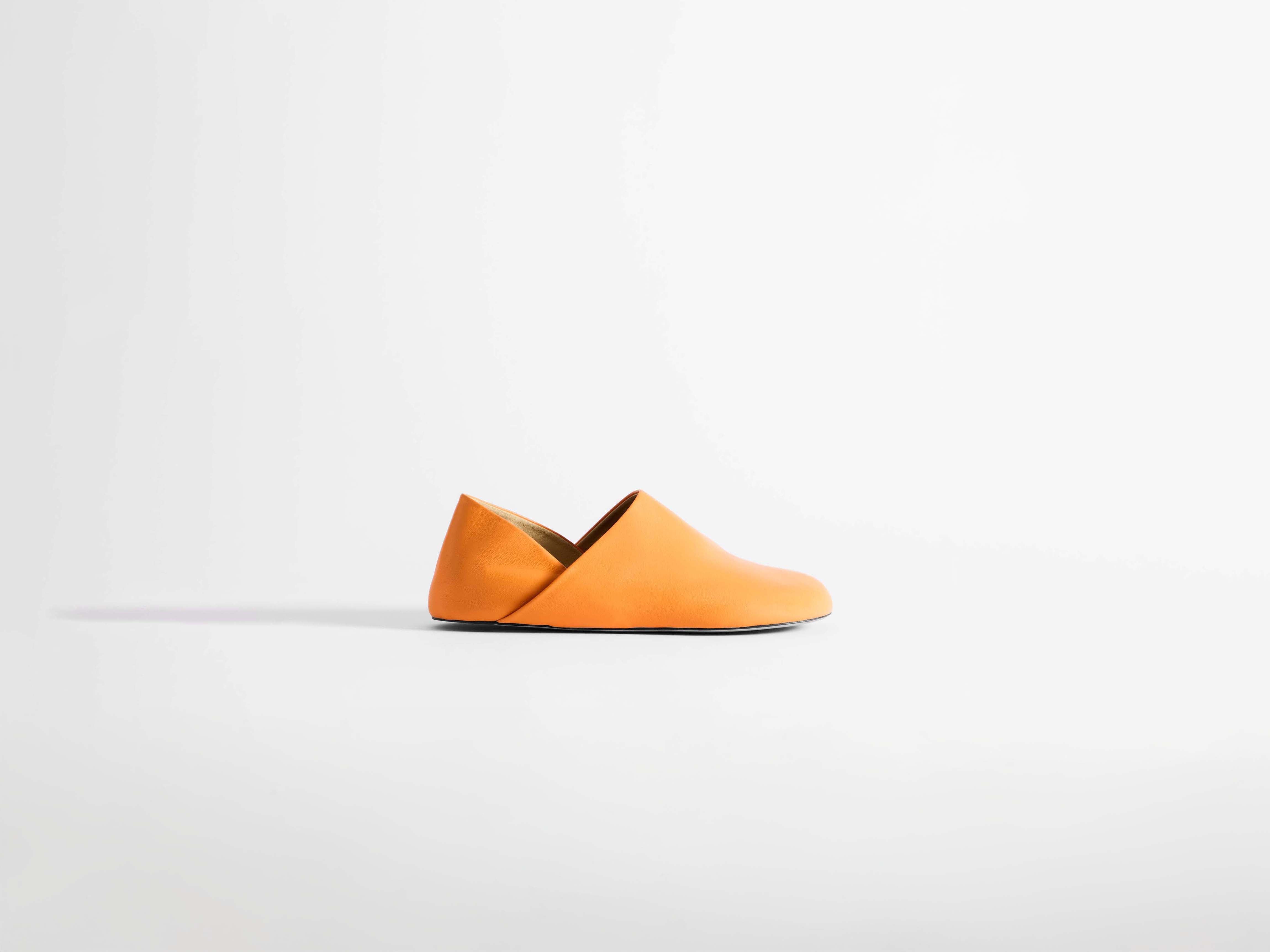 J.W.Anderson Slipper Mules Damen Orange Leder