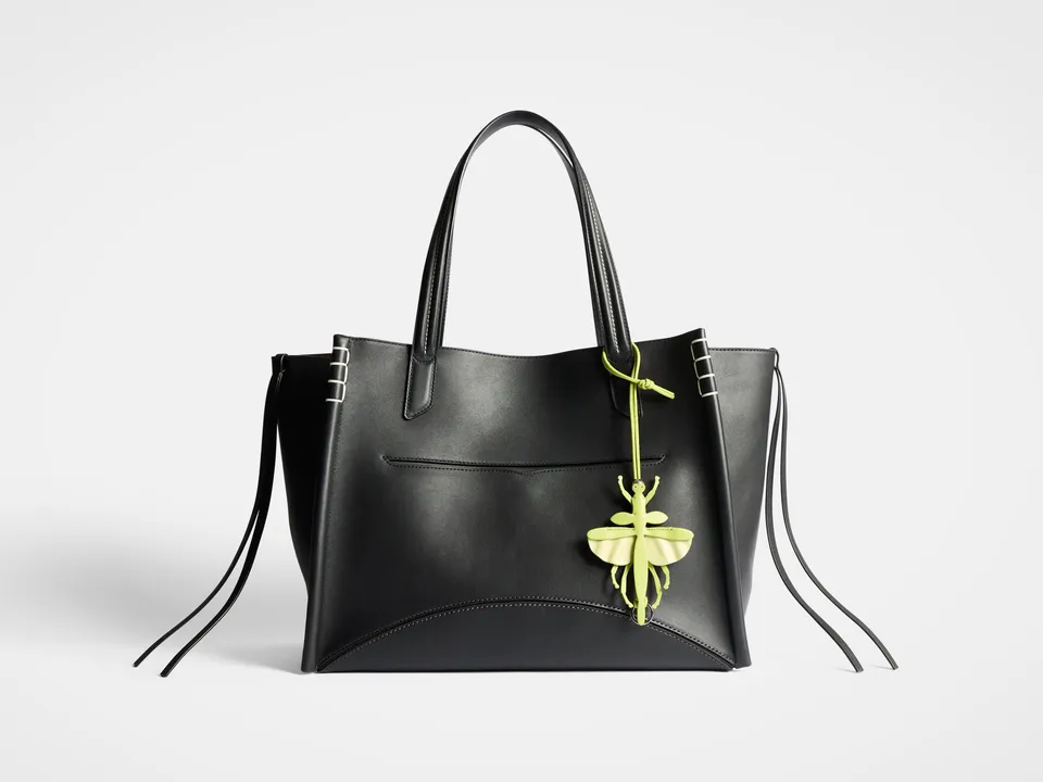 J.W.Anderson Bag Charms Leather Praying Mantis Taschenanhänger Leder