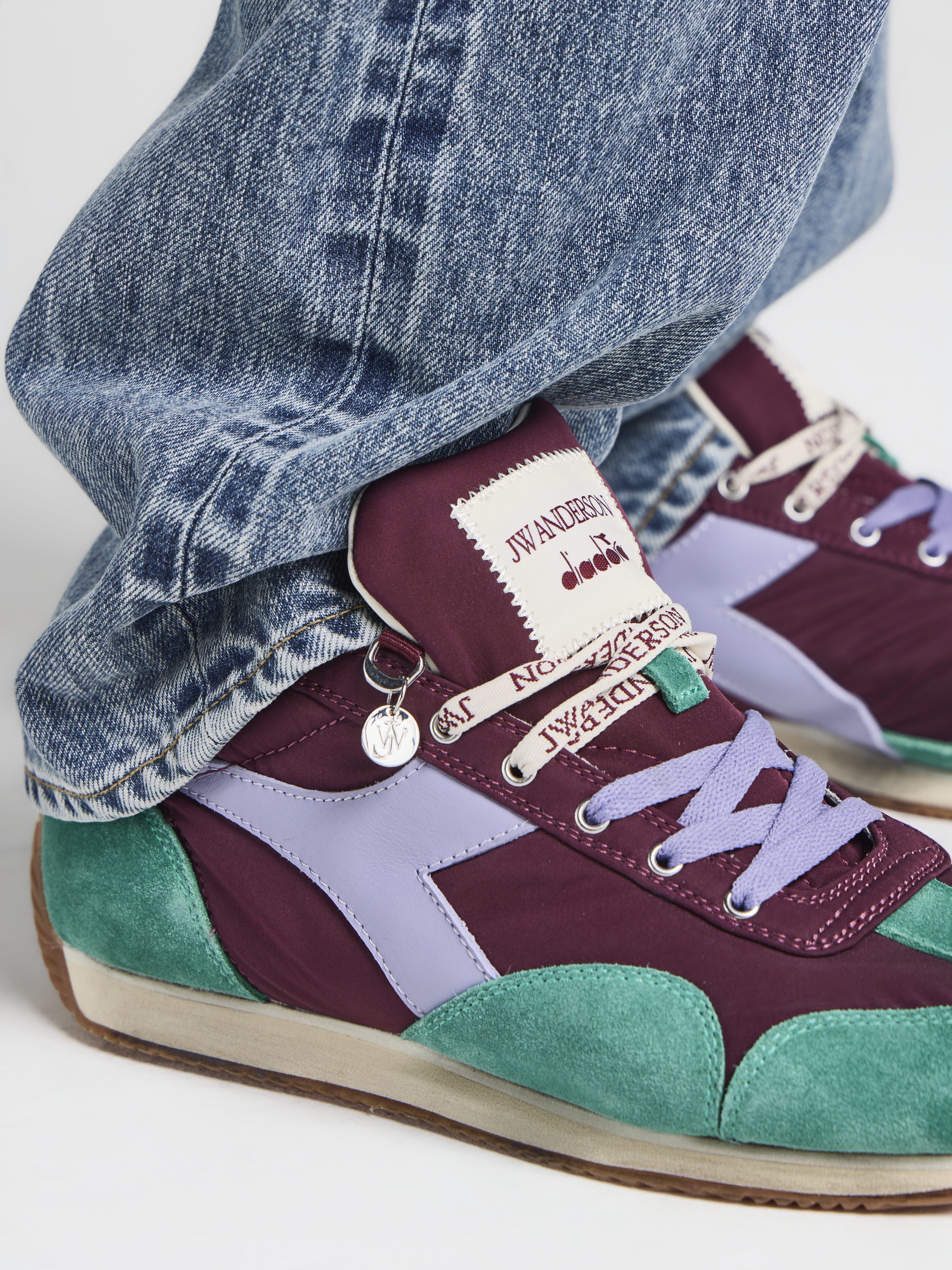 J.W.Anderson x Diadora Equipe Sneaker Herren Empire Red
