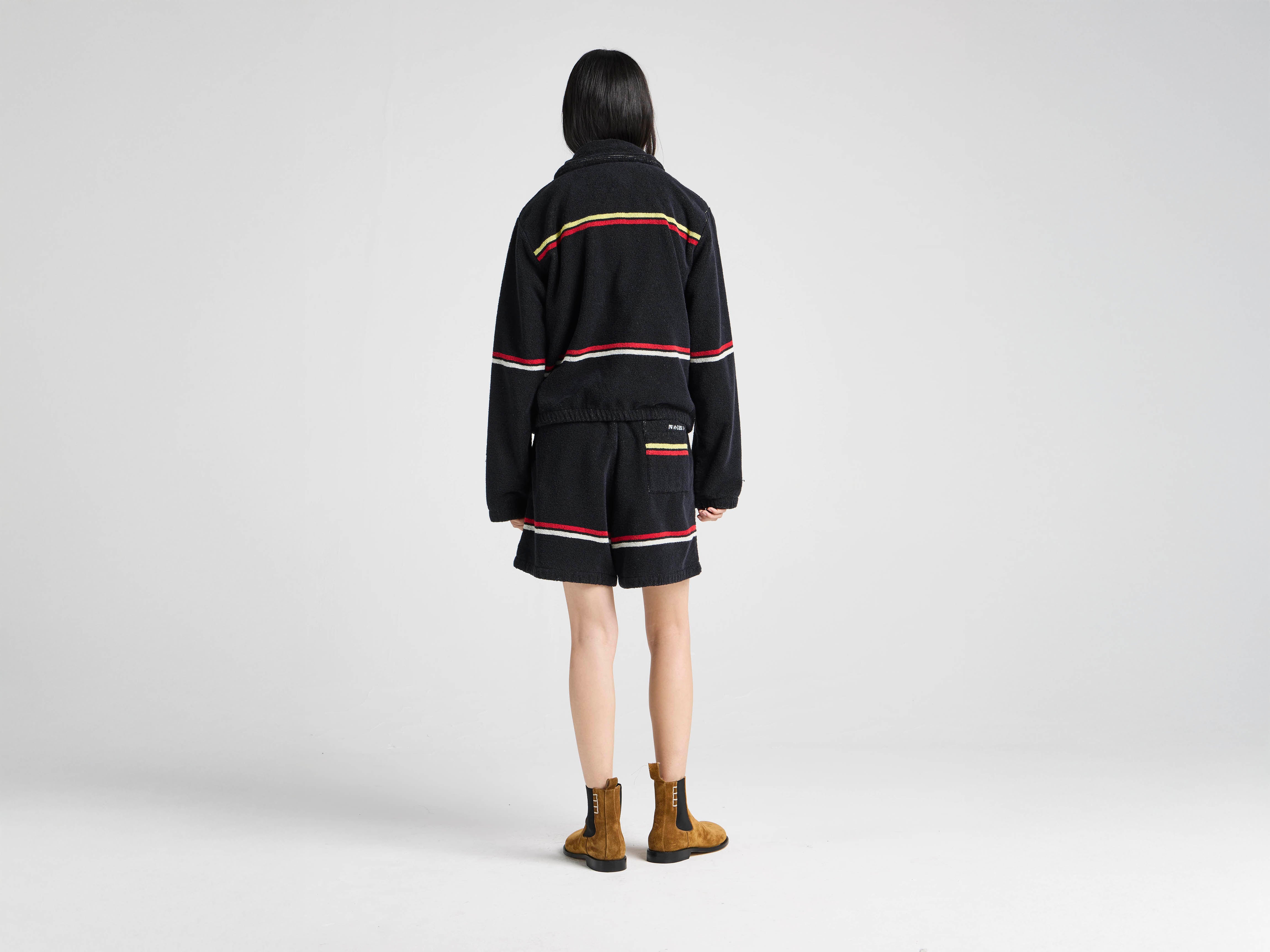 J.W.Anderson x Guinness Towelling Jacket Schwarz Unisex