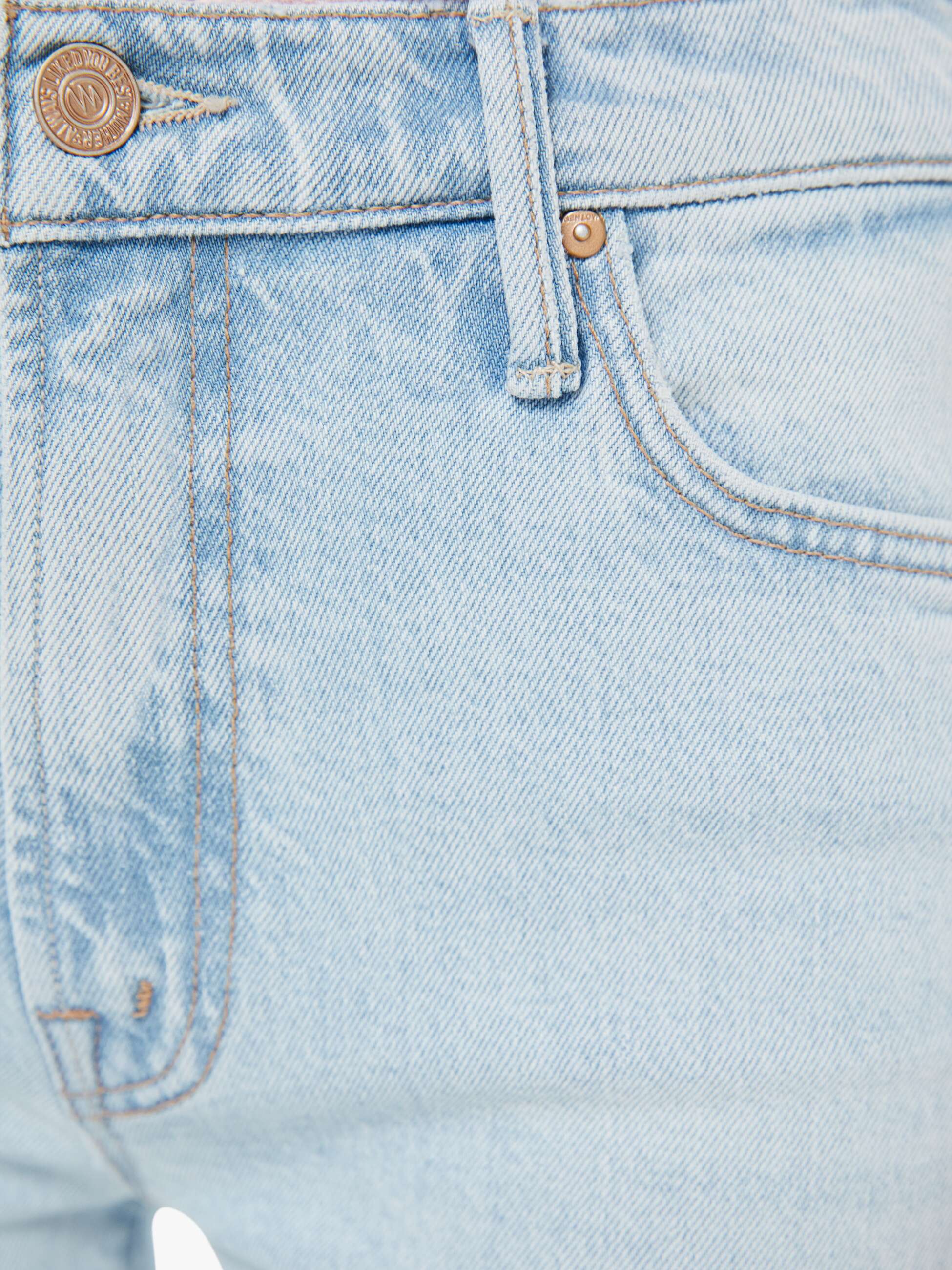 Mother The Rascal Flood Fray Jeans Bring The Cooler High-Rise