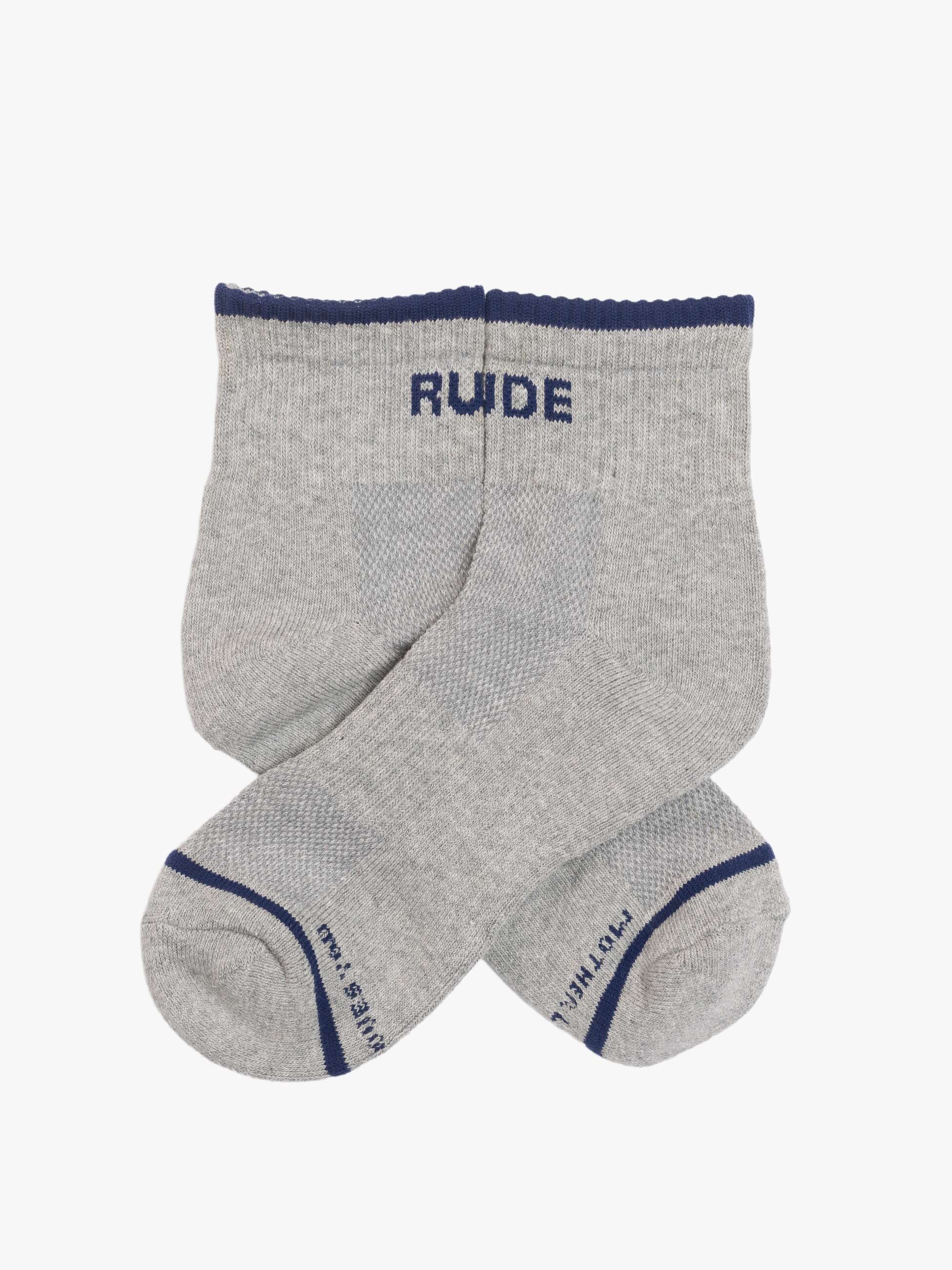 Mother Baby Steps Ankle Socken Rude Crude Grau