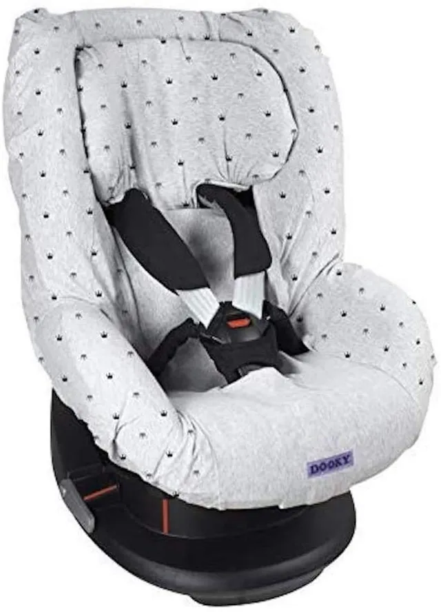 Dooky Seat Cover Group 1 Kindersitzbezug Grey Stars 9-18kg
