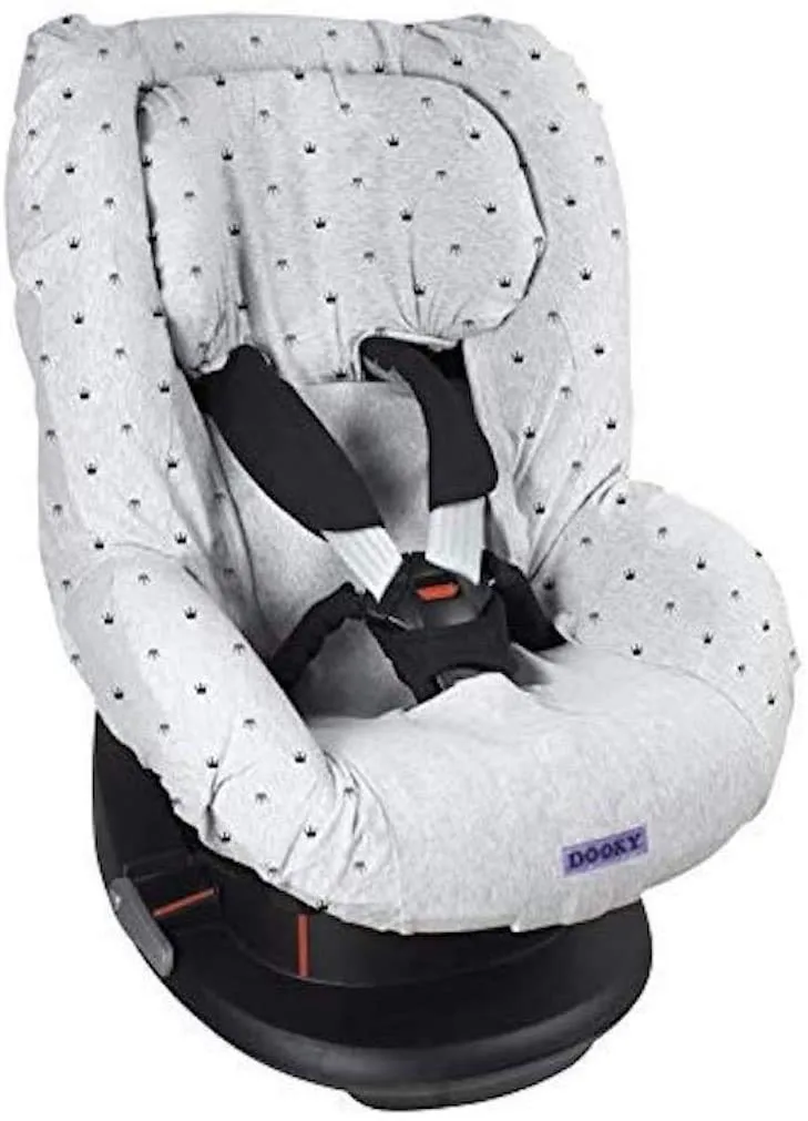 Dooky Seat Cover Group 1 Kindersitzbezug Grey Stars 9-18kg