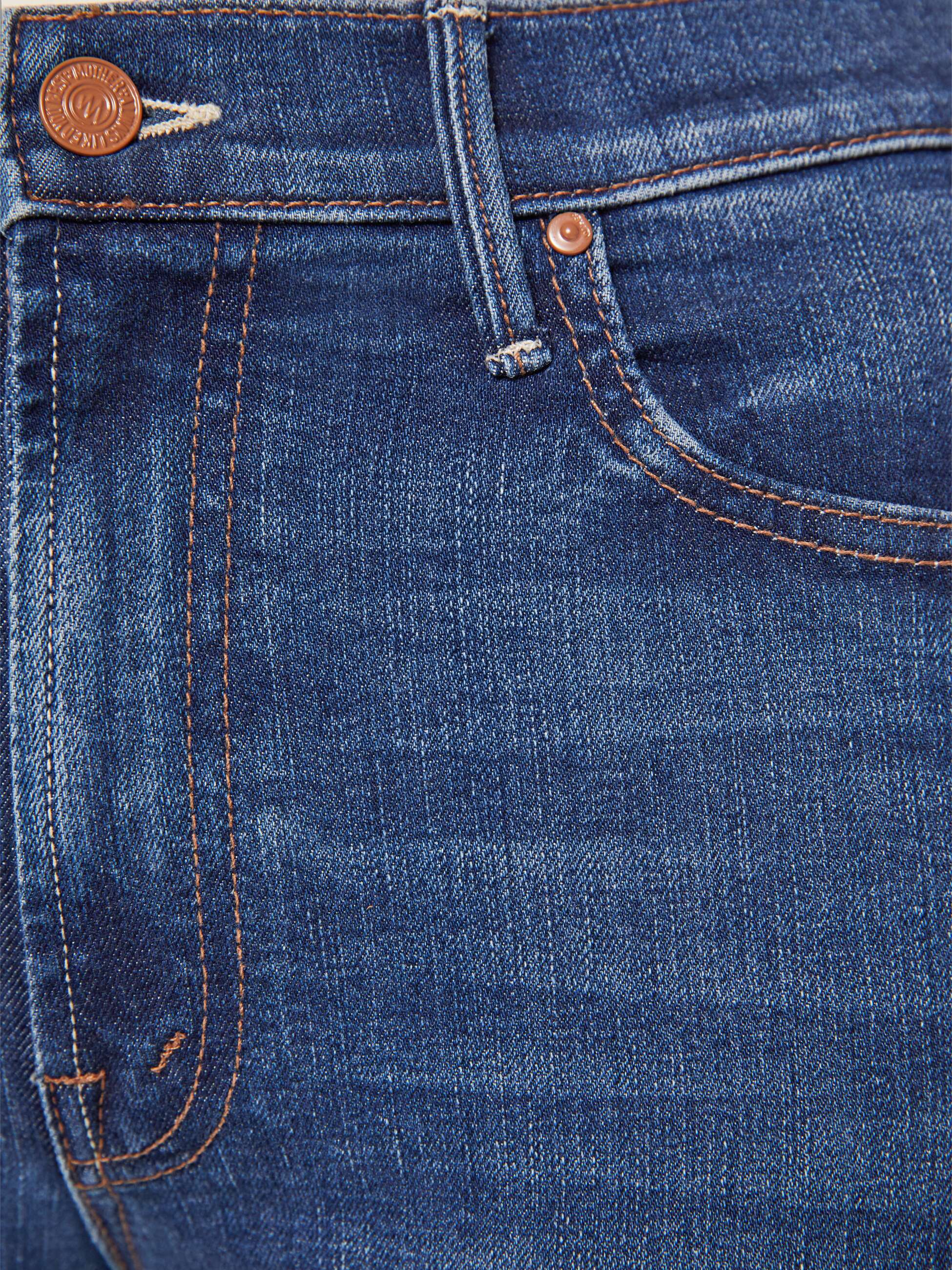 Mother Denim Smokin Double Flood Jeans Start Your Engines