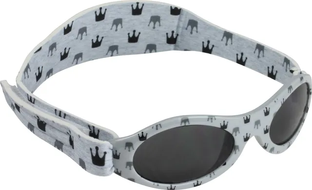 Dooky Baby Banz Sonnenbrille 0-2 Jahre Light Grey Crowns
