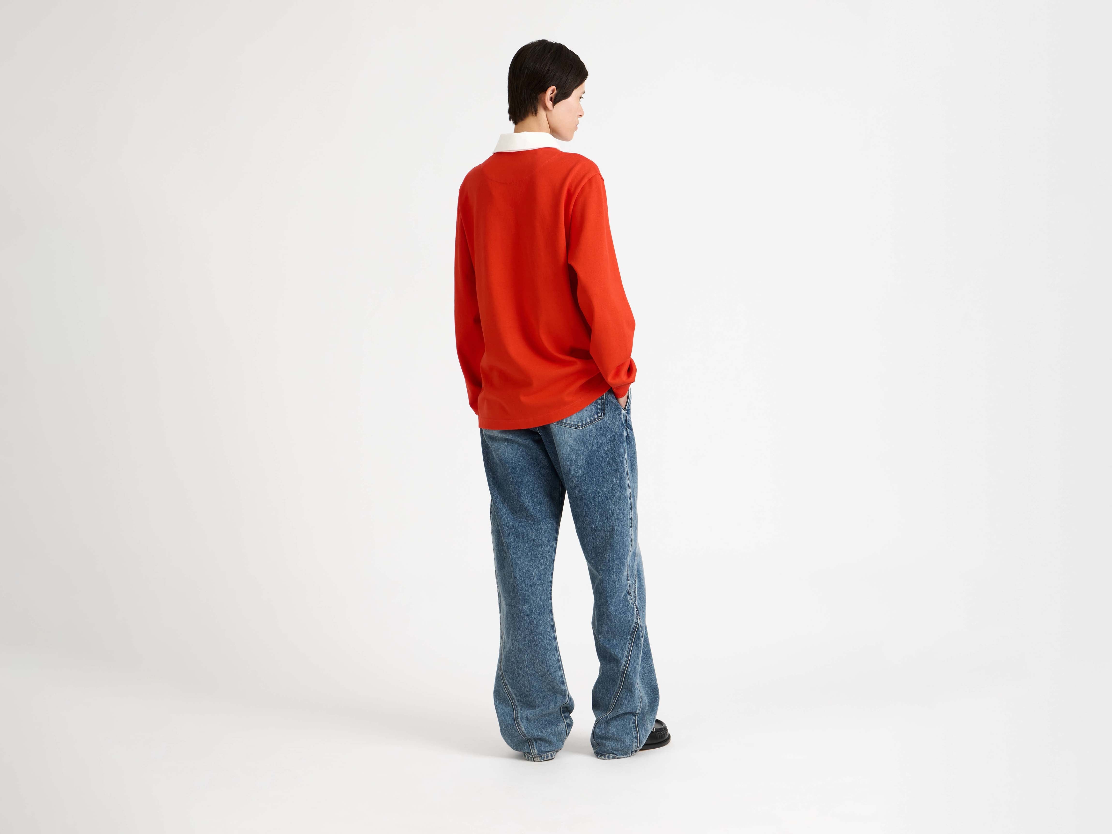 J.W.Anderson Super Speed Rugby Polo Top Rot Jersey