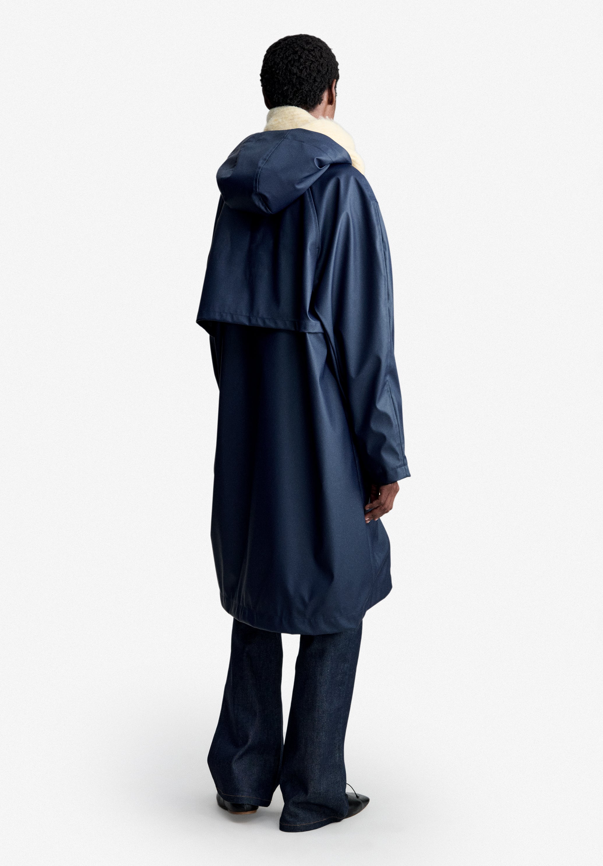 A.P.C. Schal Alpaka-Wollmischung Strickschal TU Flauschig