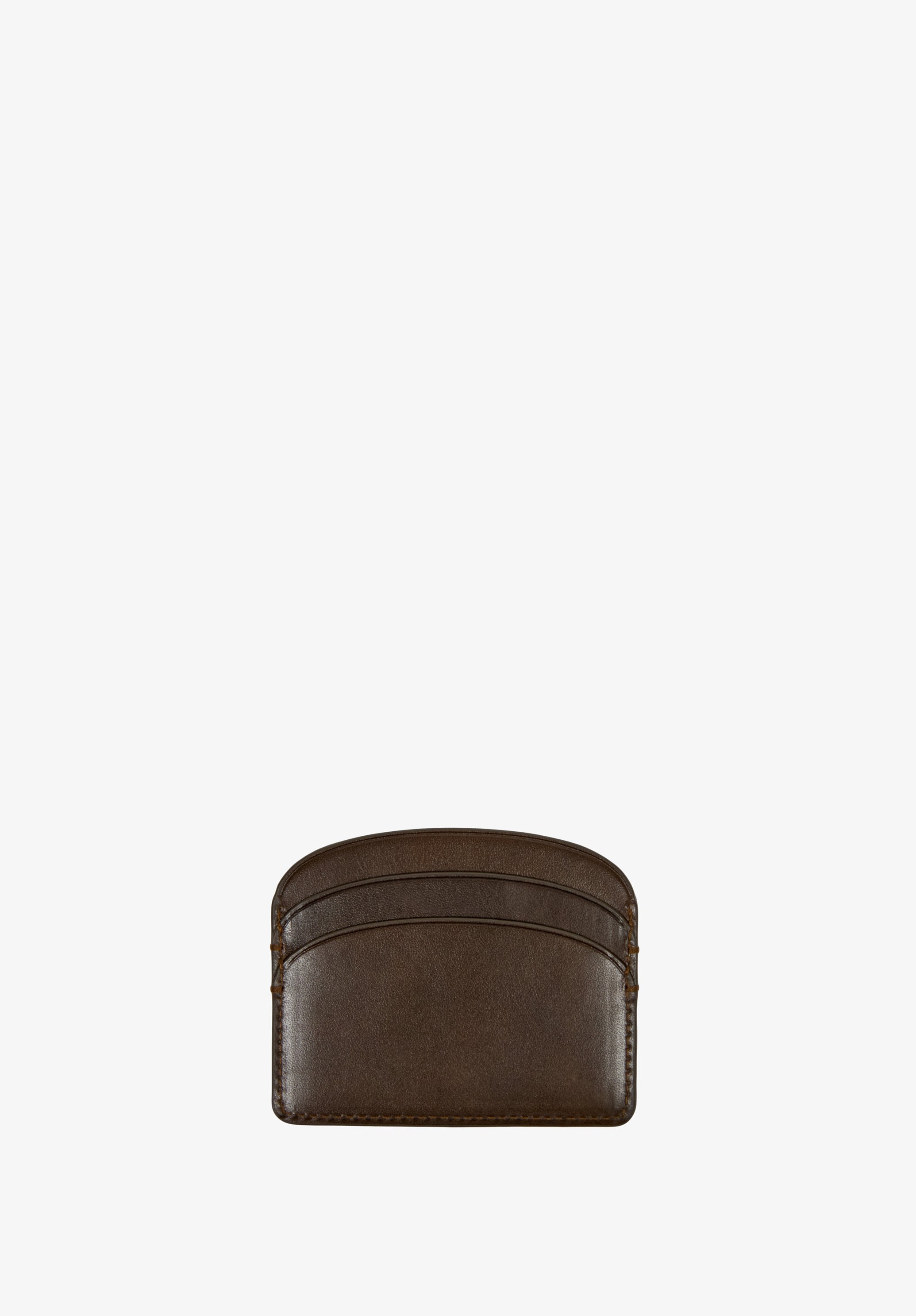 A.P.C. Demi-Lune Kartenetui Glattleder TU