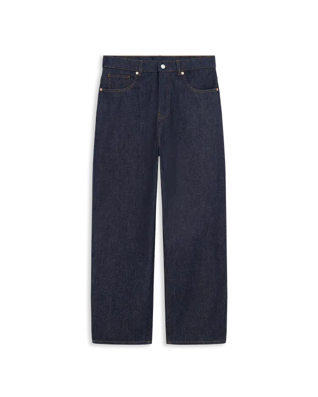 Drôle De Monsieur Le Jean Baggy Jeans raw Bio-Denim