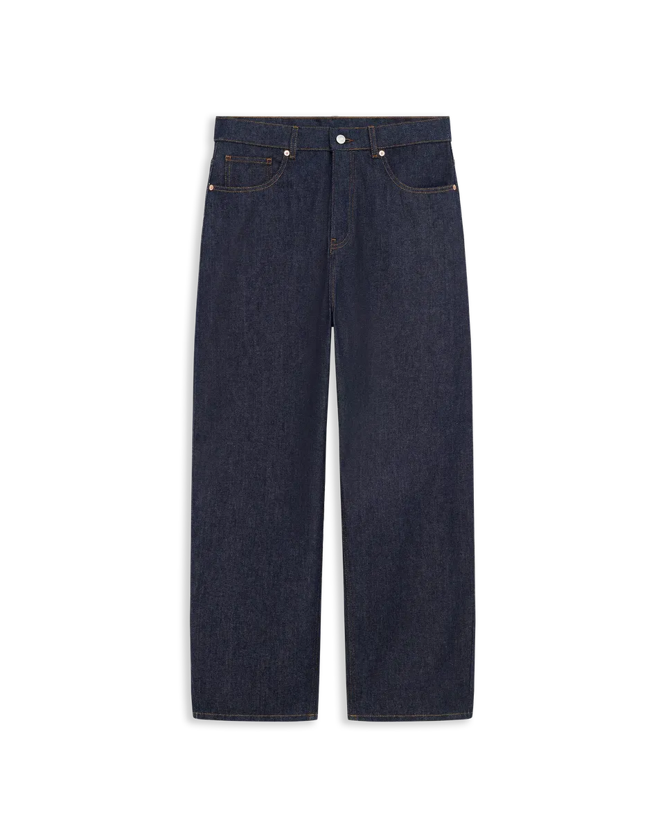Drôle De Monsieur Le Jean Baggy Jeans raw Bio-Denim
