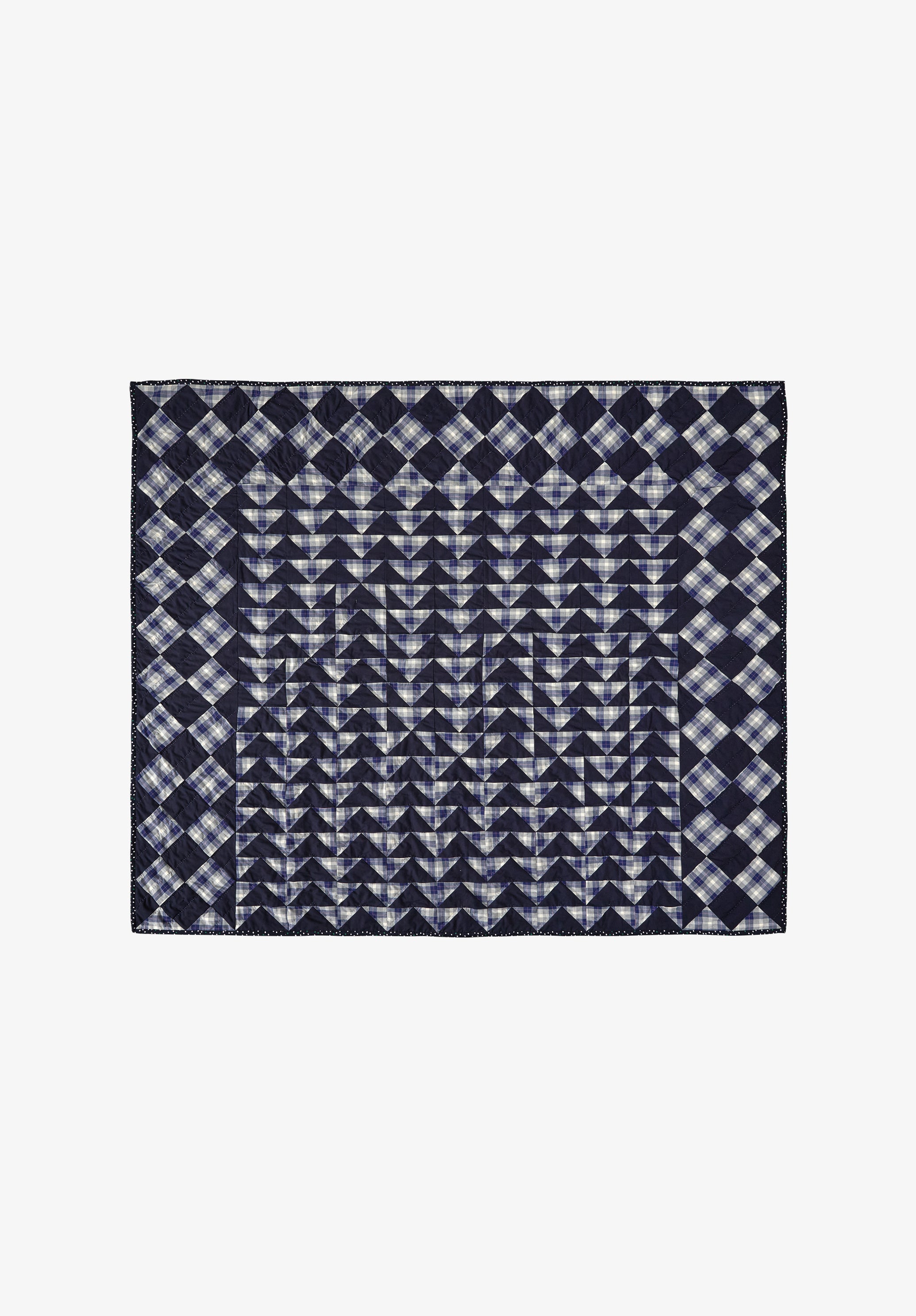 A.P.C. N 315 6:00 AM Quilt T4 Patchwork blau