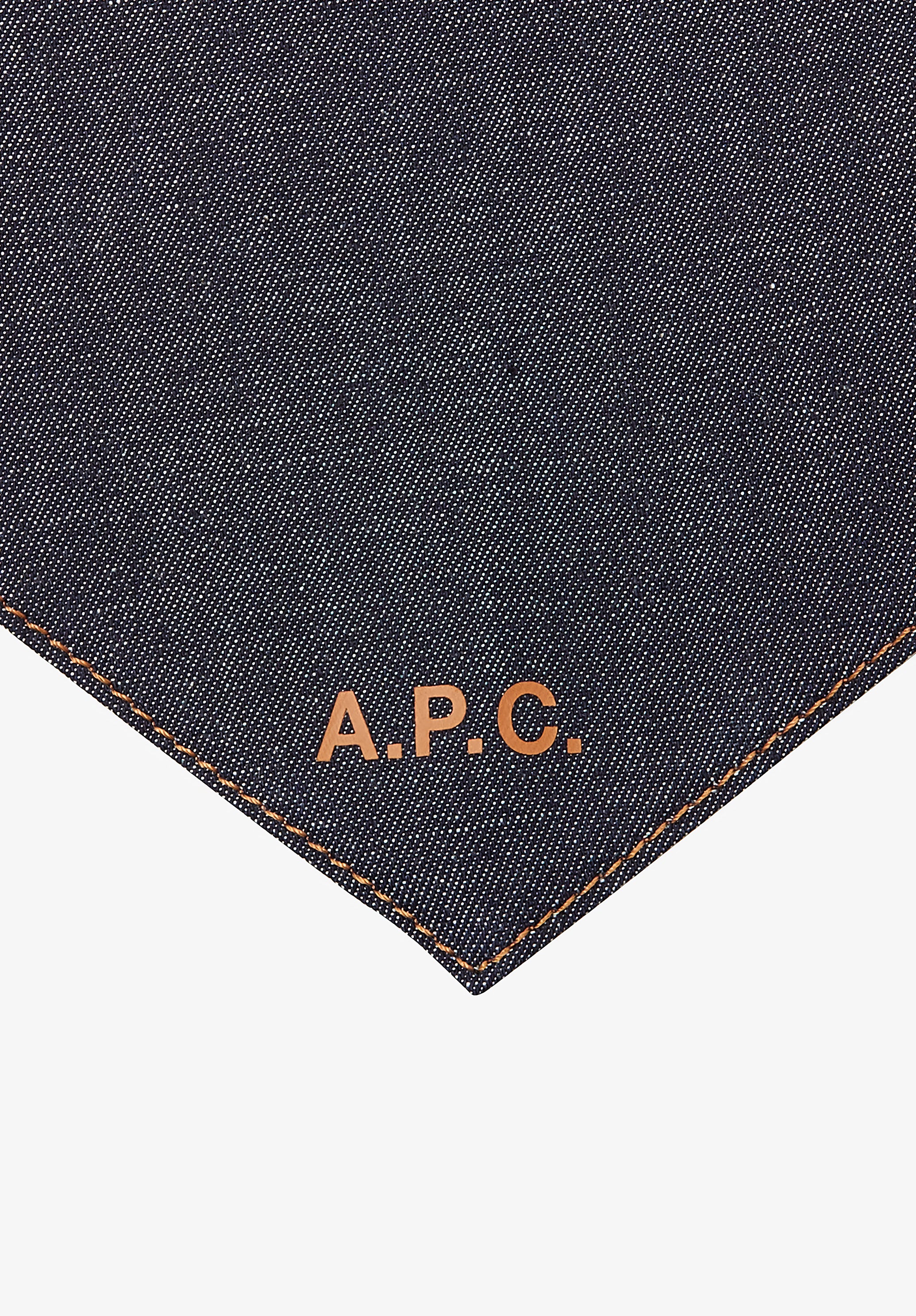 A.P.C. Bandana Toutou Tuch T1 Karamell Logo