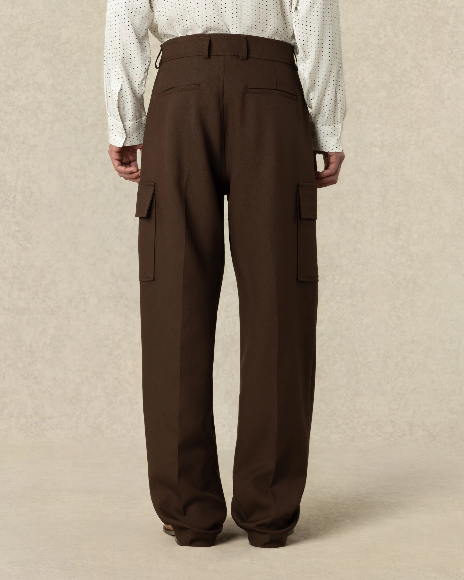 Drôle De Monsieur Twill Cargo Pants braun Polyester
