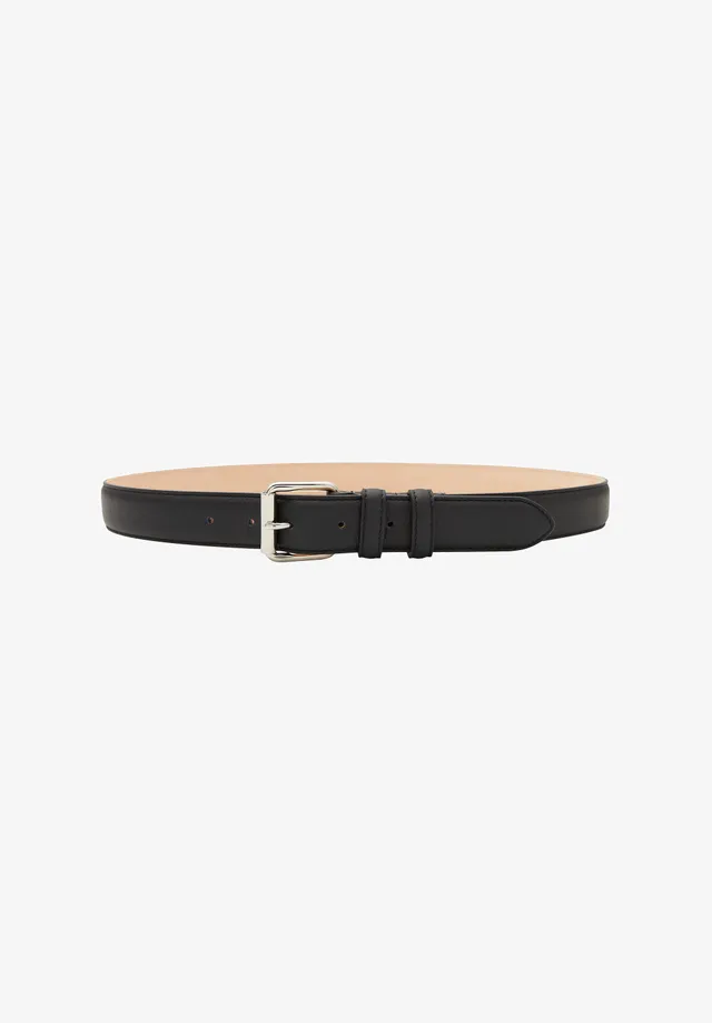 A.P.C. Paris Gürtel Glattleder Silberschnalle