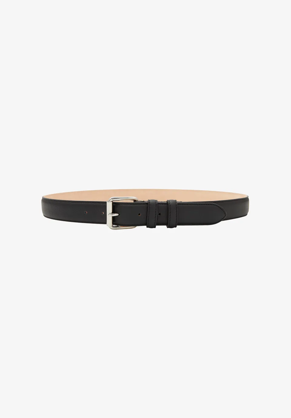 A.P.C. Paris Gürtel Glattleder Silberschnalle