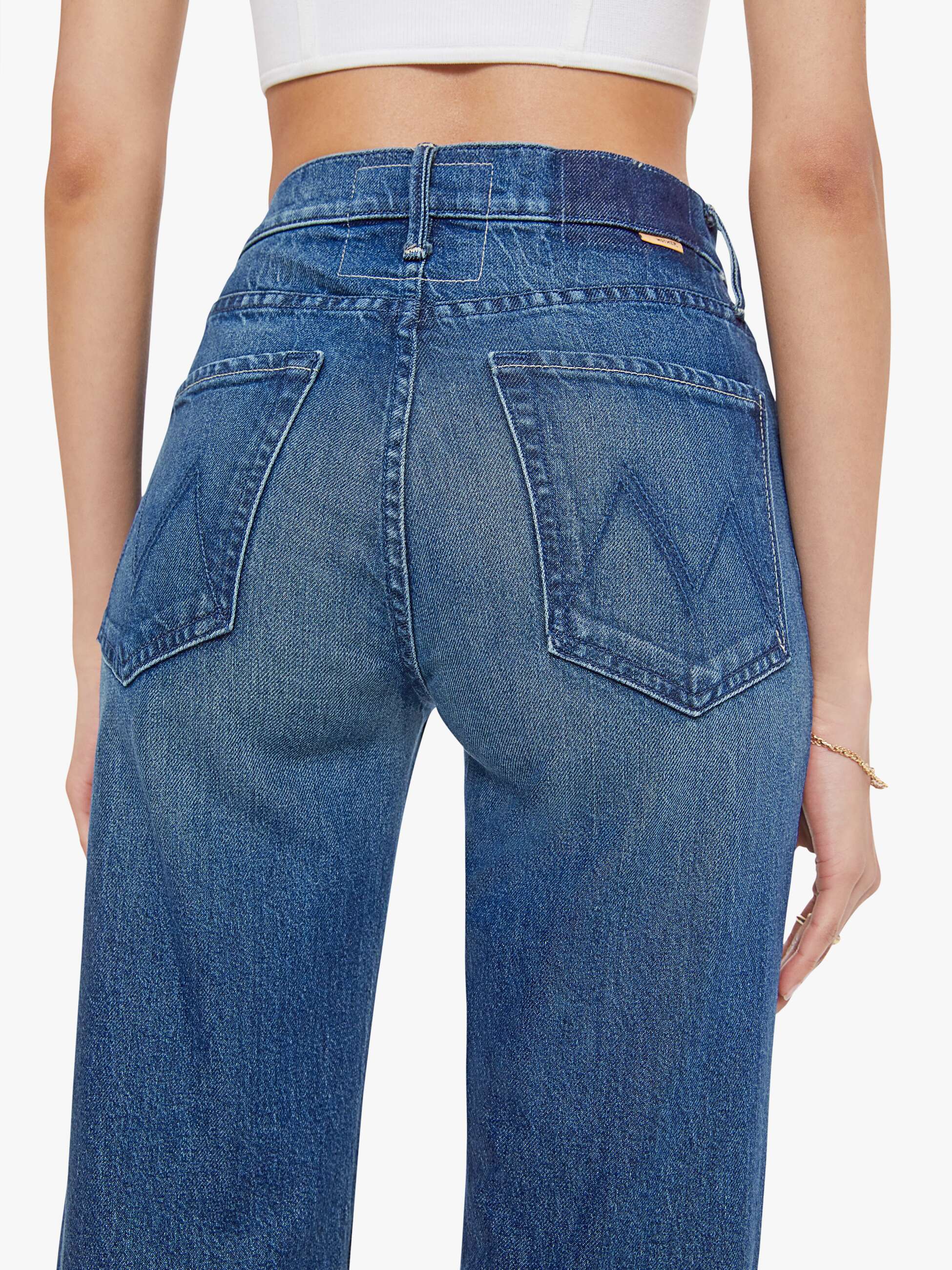 Mother Denim The Kick It Jeans Which Is Witch straight