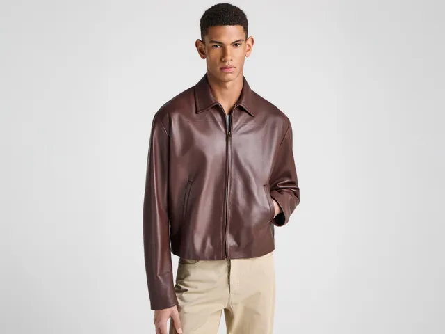 J.W.Anderson Coats Blouson Leather Jacket Lederjacke Braun Nappa