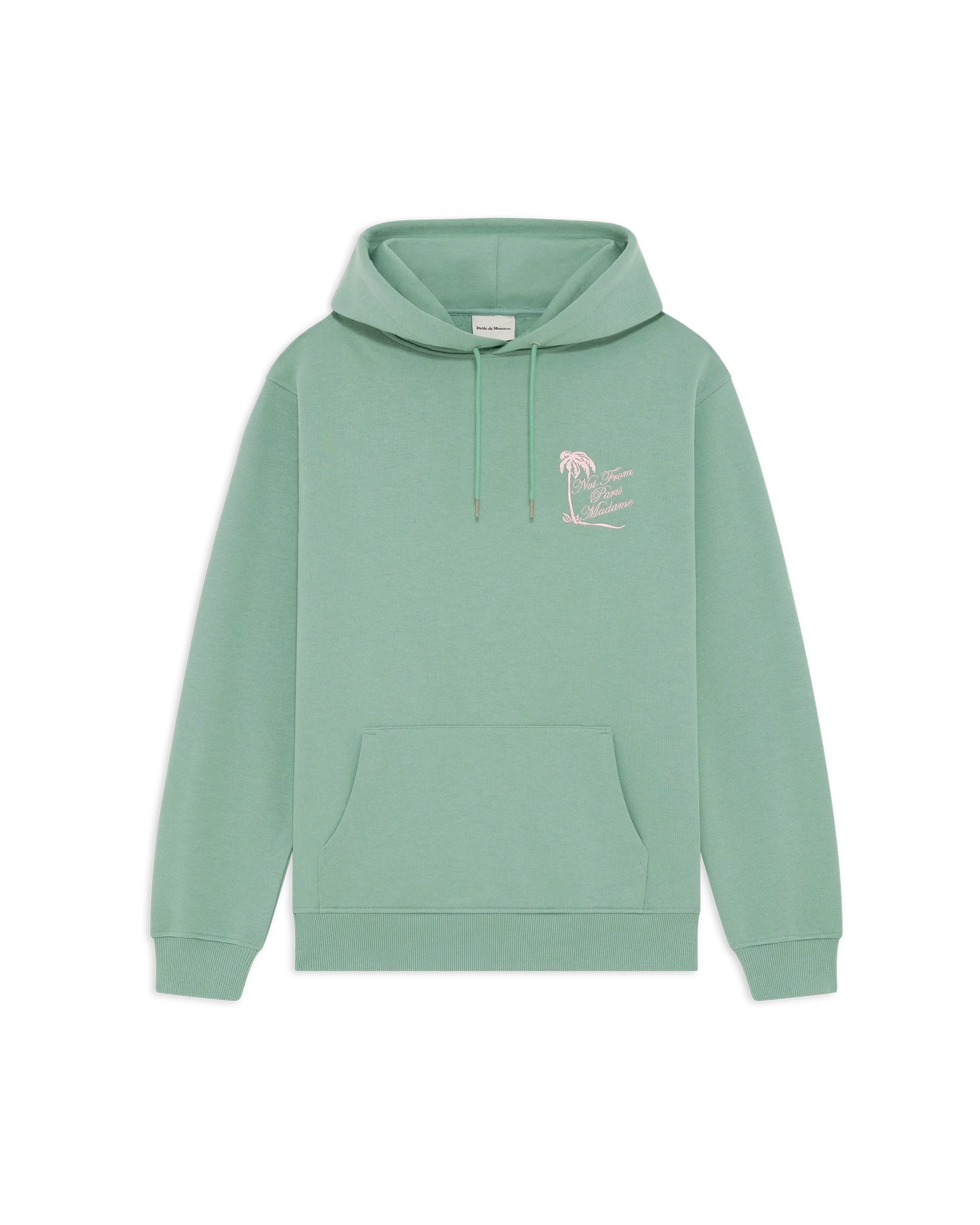 Drôle De Monsieur Hoodie Slogan Palmiers Wassergün Baumwolle