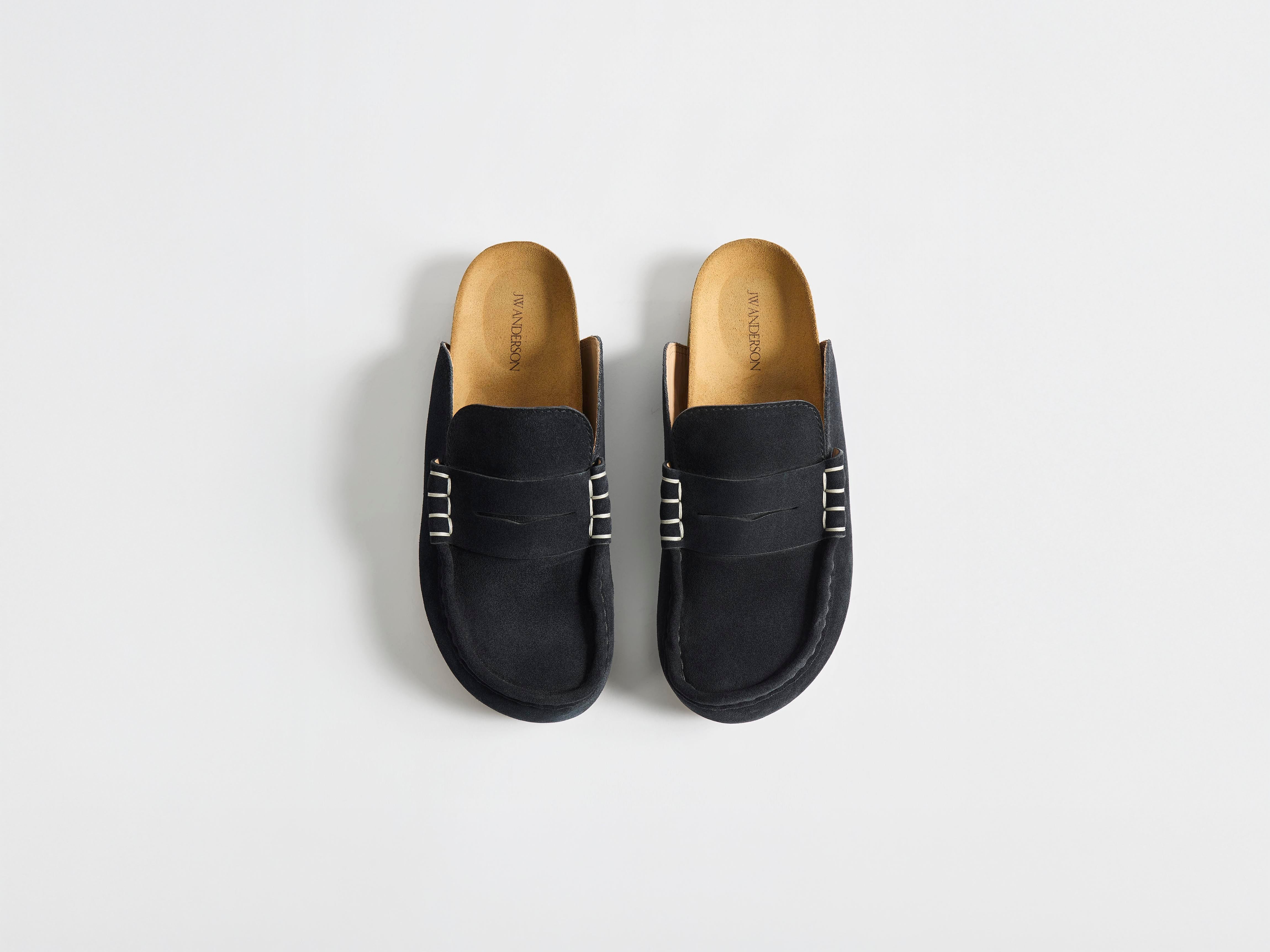 J.W.Anderson Stitch Loafer Herren Midnight Wildleder