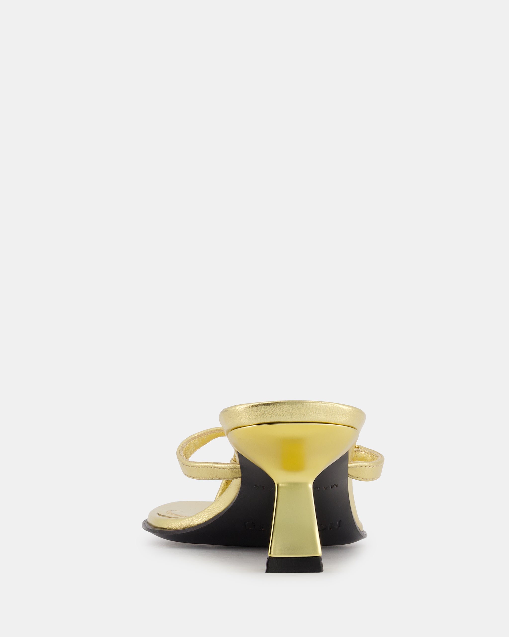 Nodaleto Dona Ruby Mule Gold Nappa 5 cm