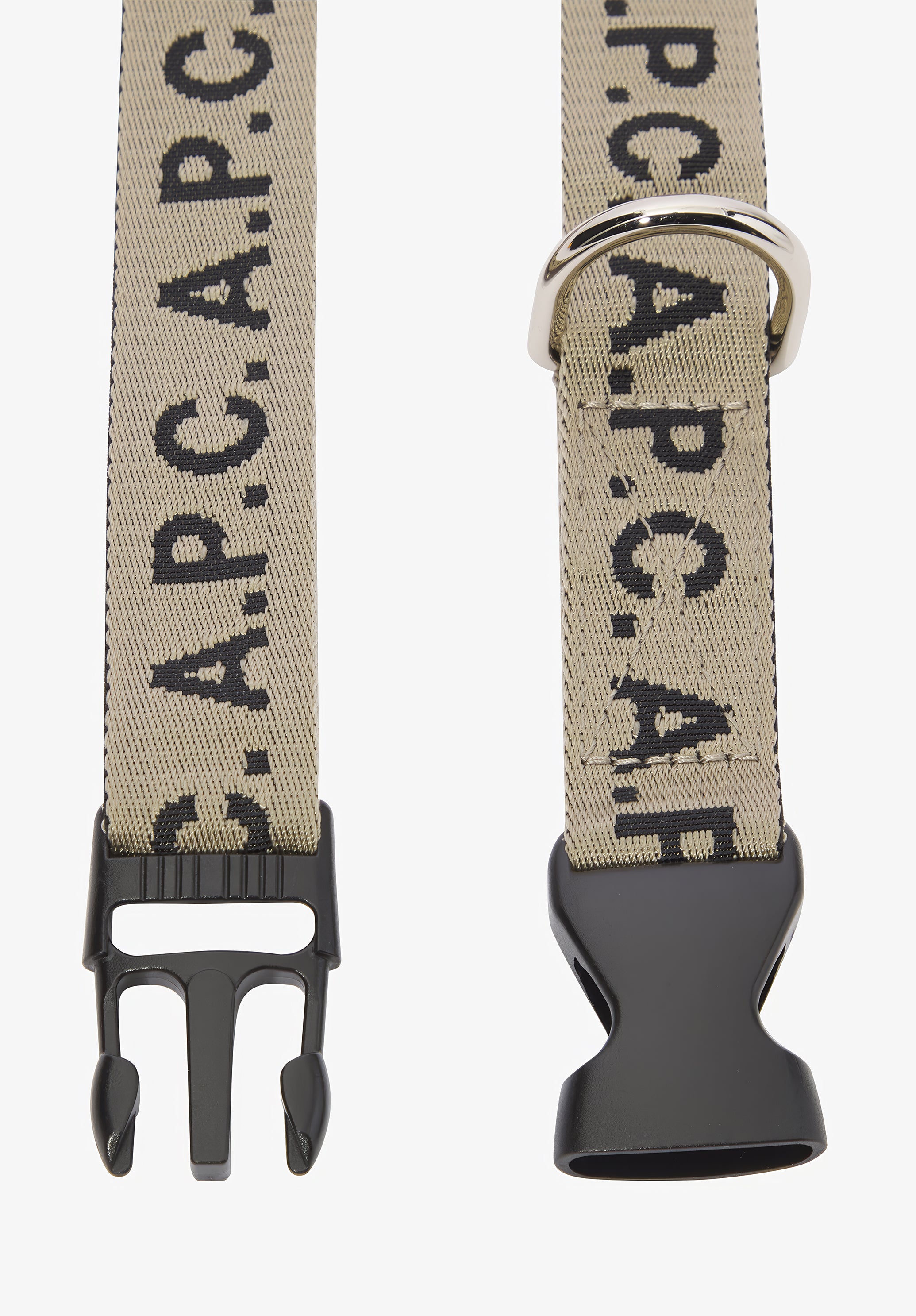 A.P.C. Toutou Logo Hundehalsband Grün Größe T1