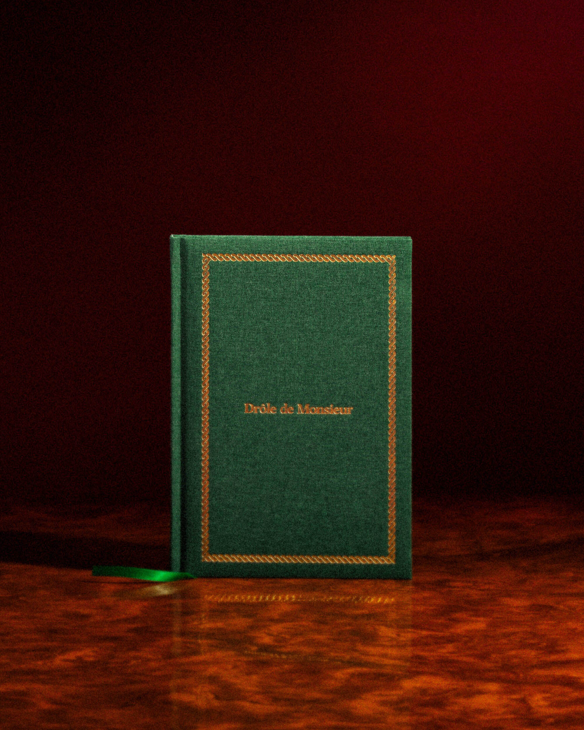 Drôle De Monsieur Le Carnet Drôle Notizbuch Grün A5