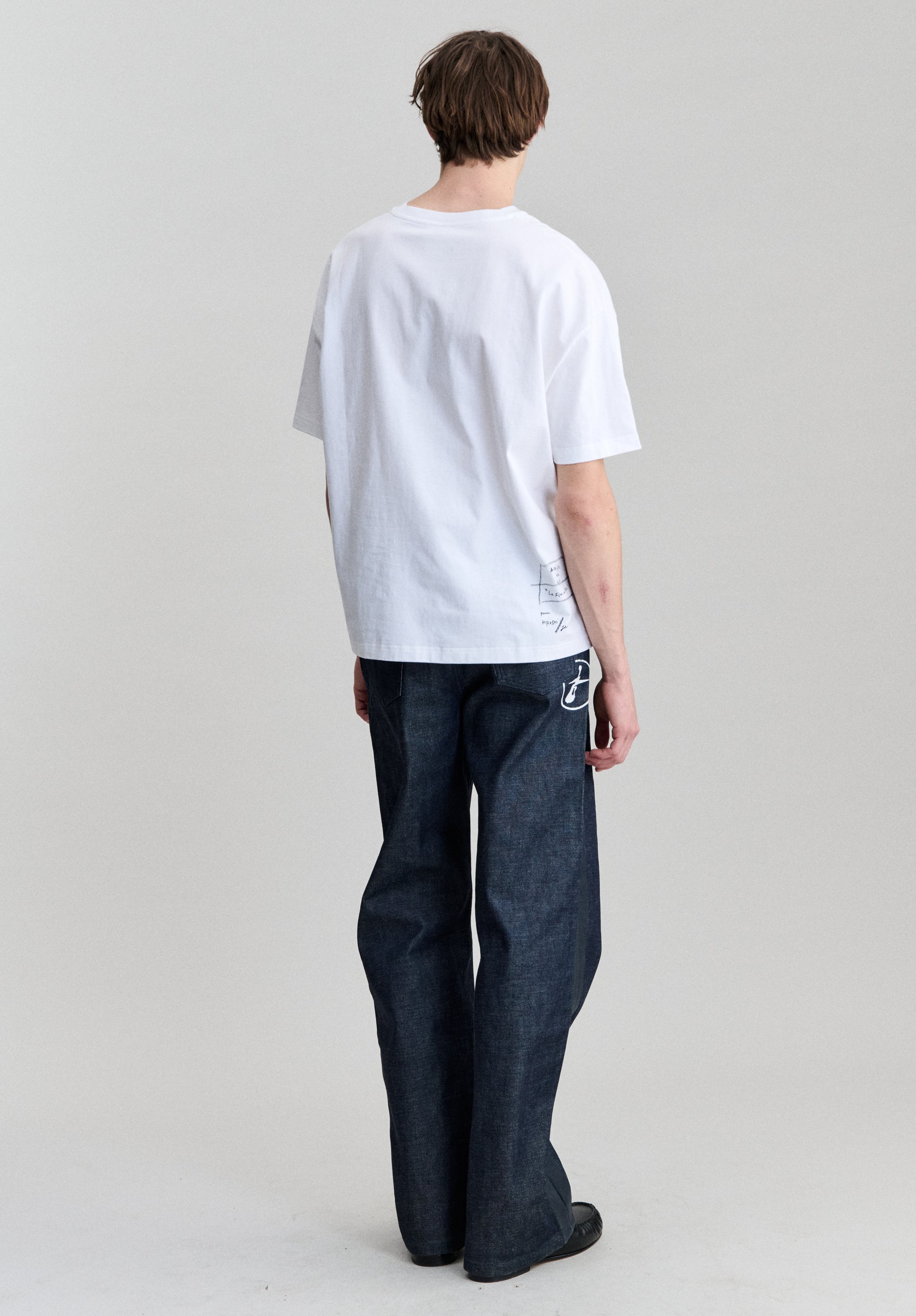 A.P.C. FRGMT. Olivier M T-Shirt schwarz Print