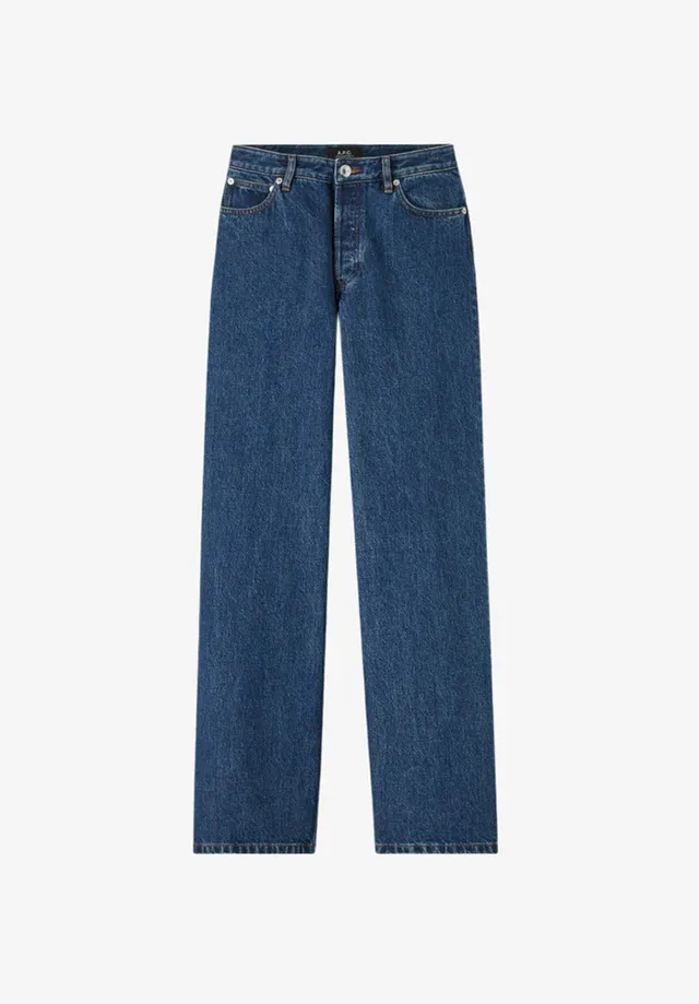 A.P.C. Jeans Elisabeth Damen Jeans 27 Hohe Taille Bio-Baumwolle