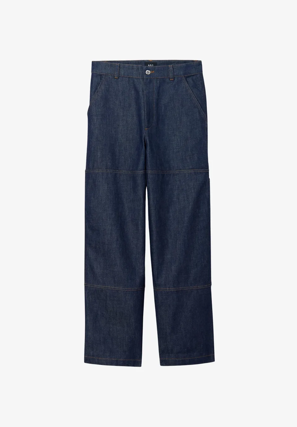 A.P.C. Don Jeans Herrenhose Gr. 30 Bio-Baumwolle weit