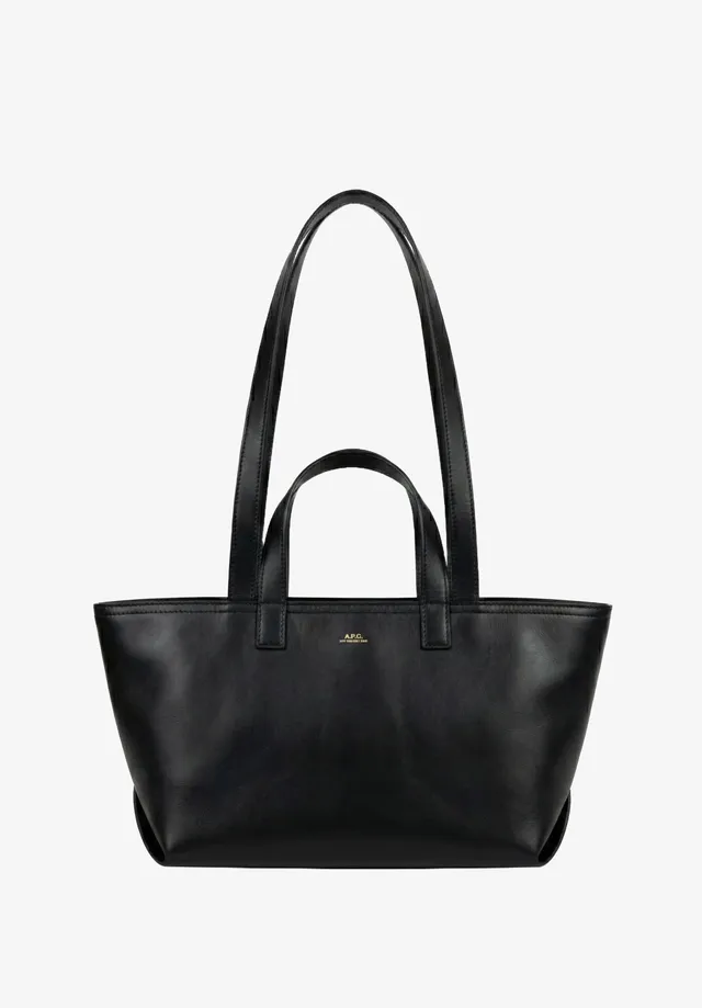 A.P.C. Drummer Small Ledertasche Glattleder 39 cm