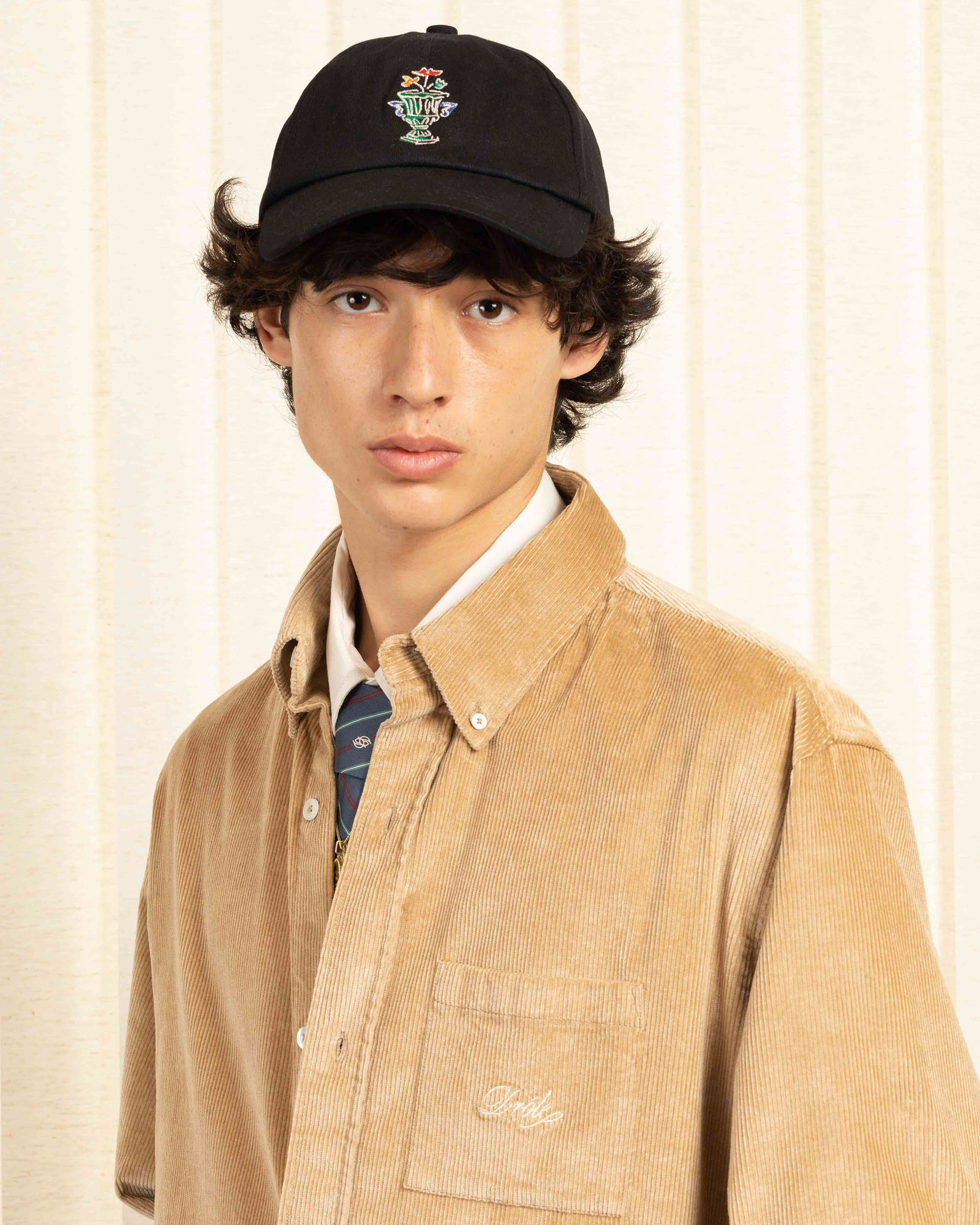 Drôle De Monsieur La Chemise Corduroy Hemd Beige Cord