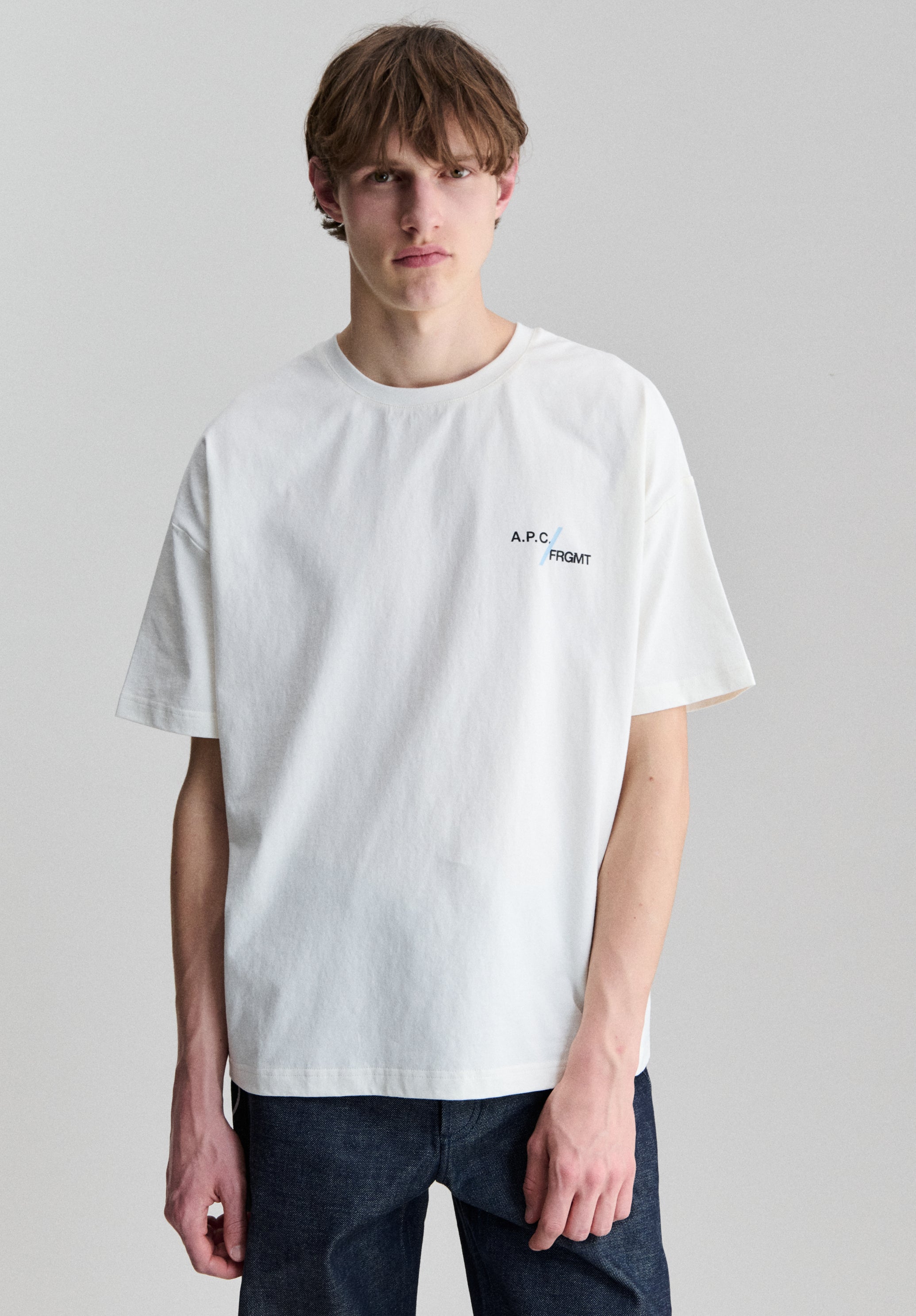 A.P.C. FRGMT. Renoncement T-Shirt Logo Rundhals