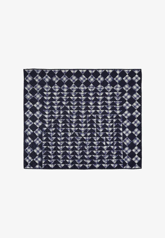 A.P.C. N 315 6:00 AM Quilt T4 Patchwork blau