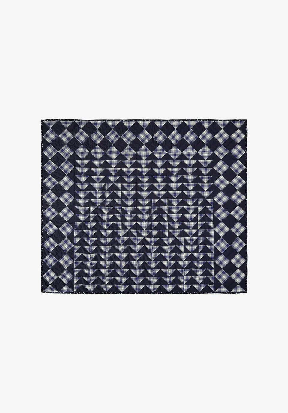 A.P.C. N 315 6:00 AM Quilt T4 Patchwork blau