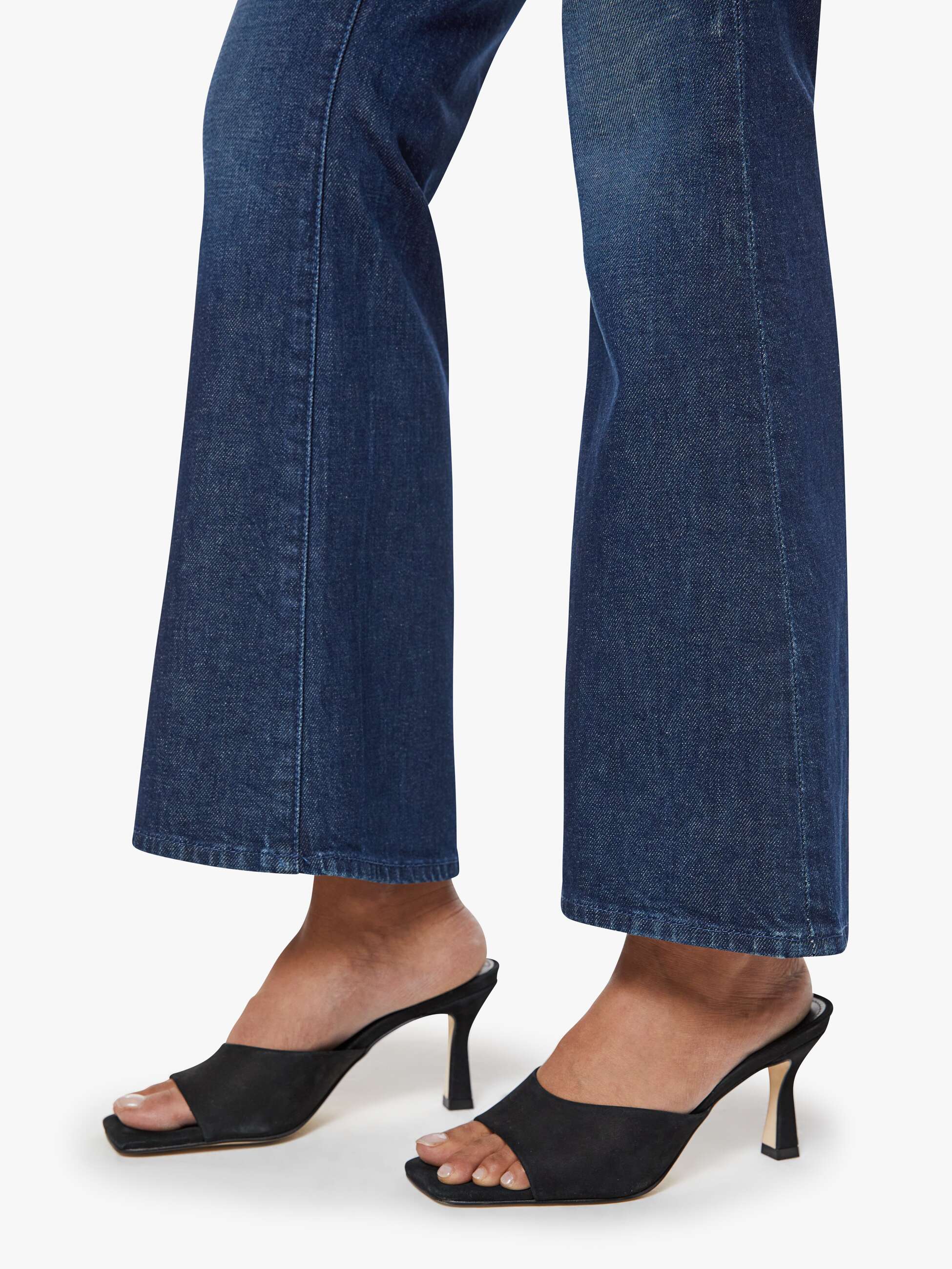 MOTHER Lil Weekender Petite Jeans Kicks And Riffs Blau