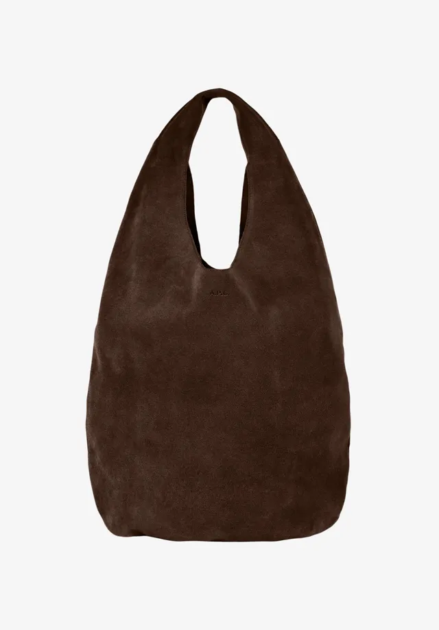 A.P.C. Neige Tasche TU Leder braun 41,5 cm