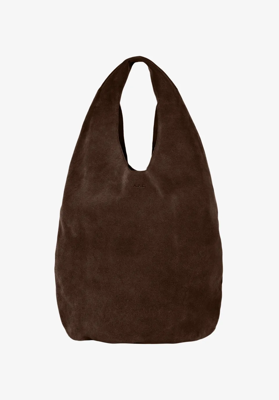 A.P.C. Neige Tasche TU Leder braun 41,5 cm