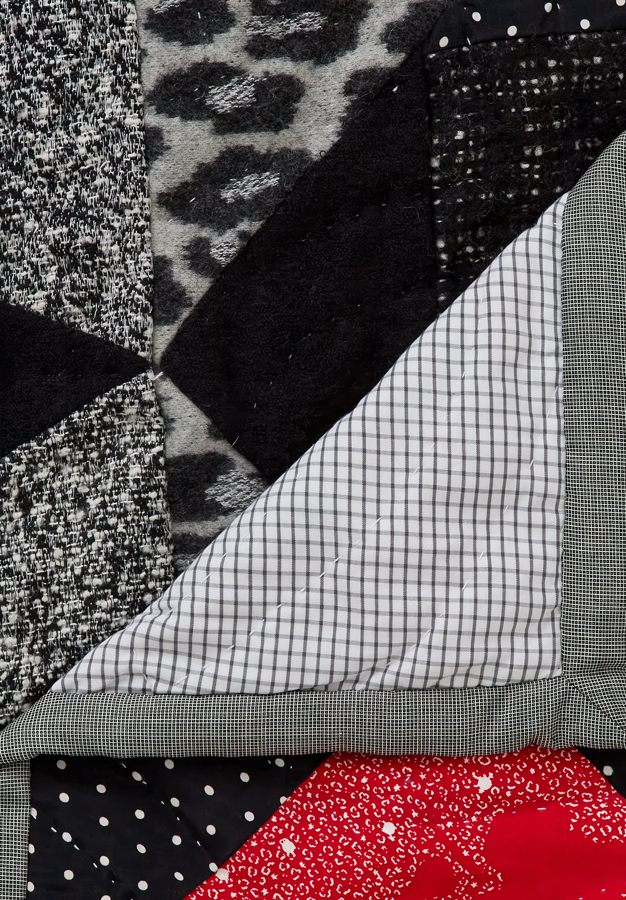 A.P.C. La Petite Tortue Patchwork-Decke Limitiert T3