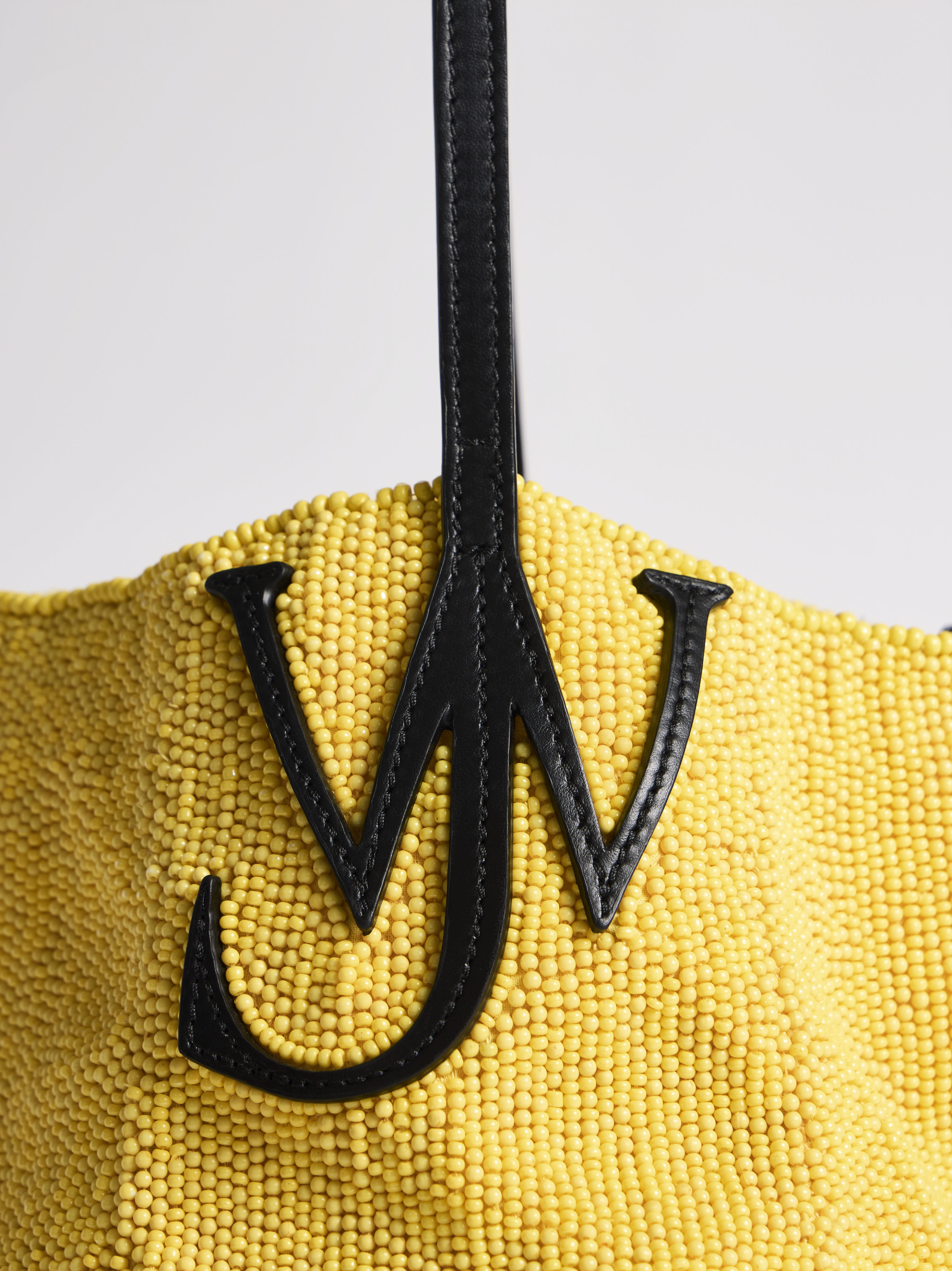 J.W.Anderson Small Beaded Bulb Bag Gelb