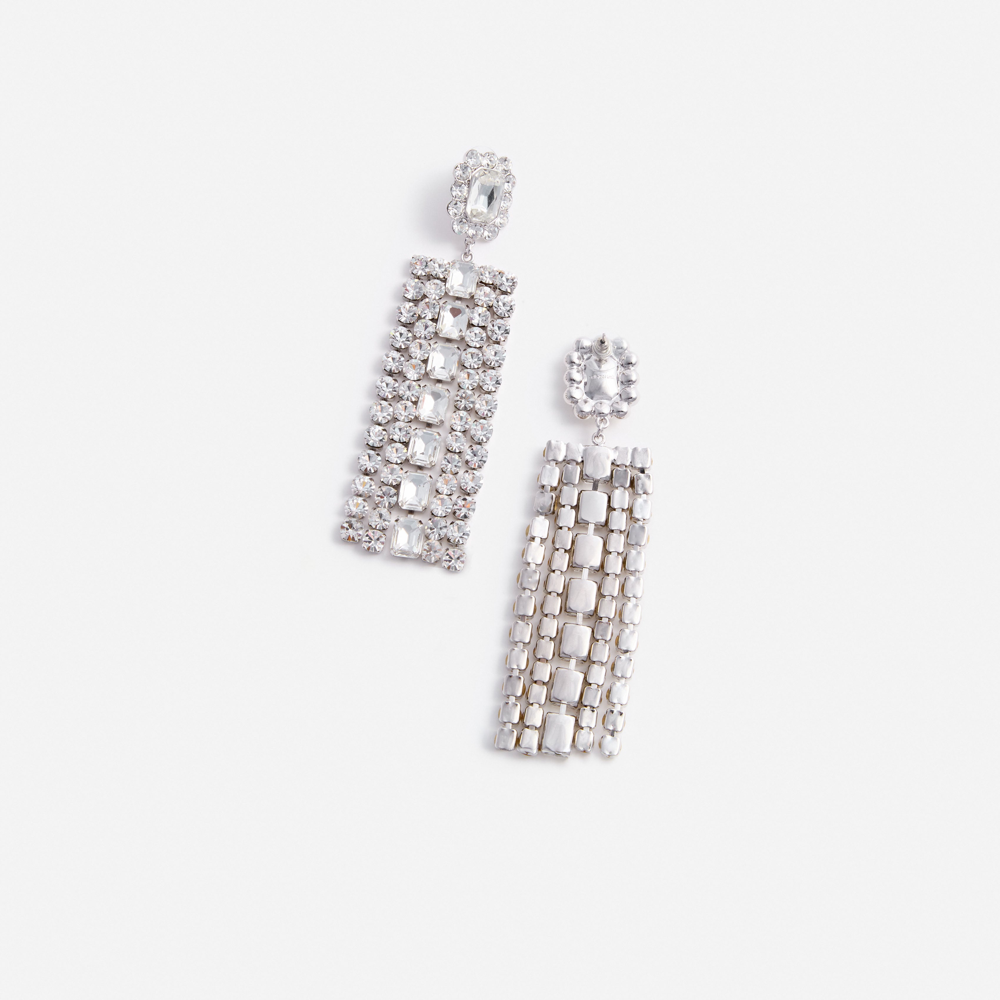 Self Portrait Tropfen Ohrringe Kristall Multi Diamante