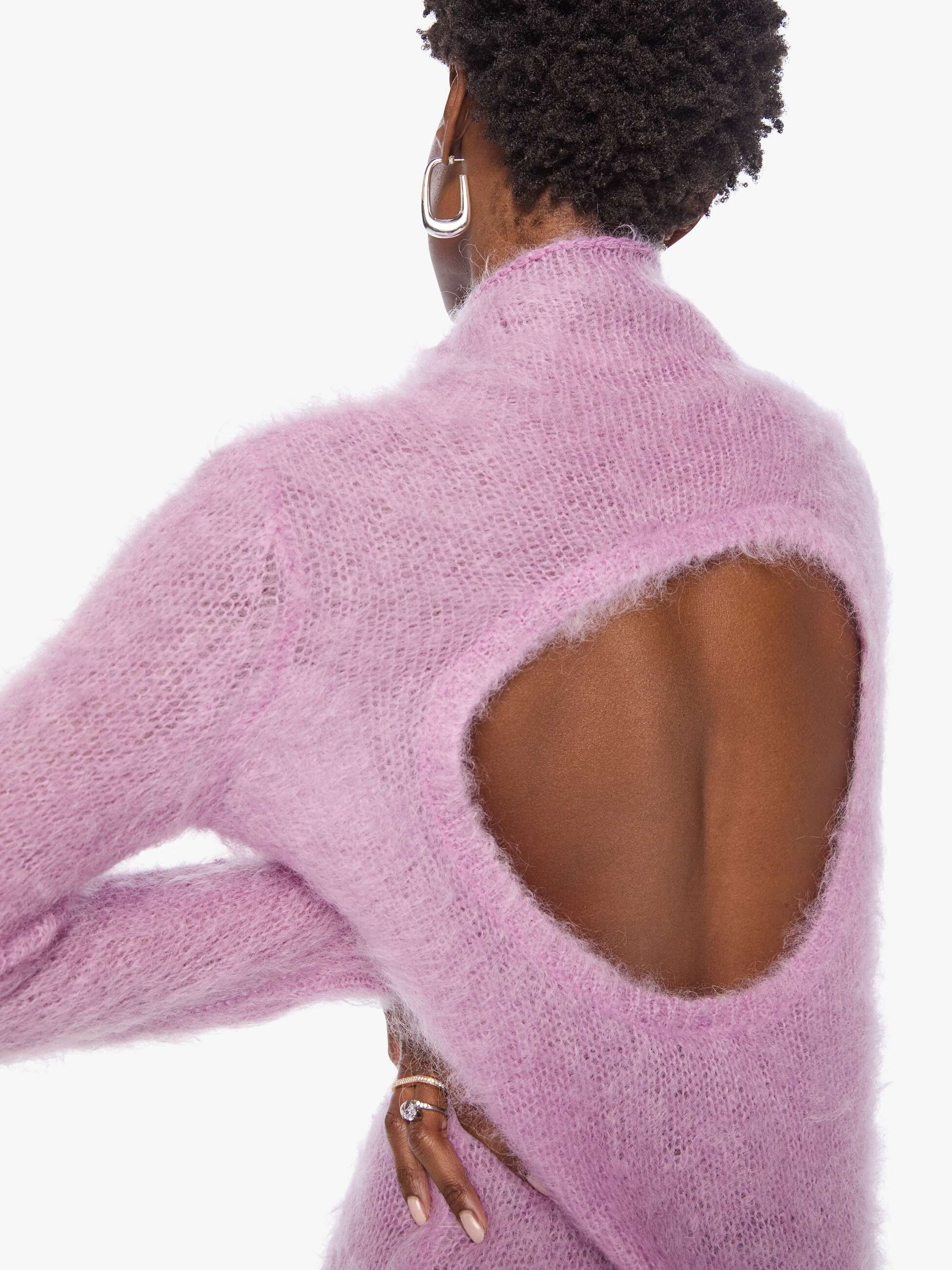 Mother The Party In The Back Mini Kleid Phlox Lavendel