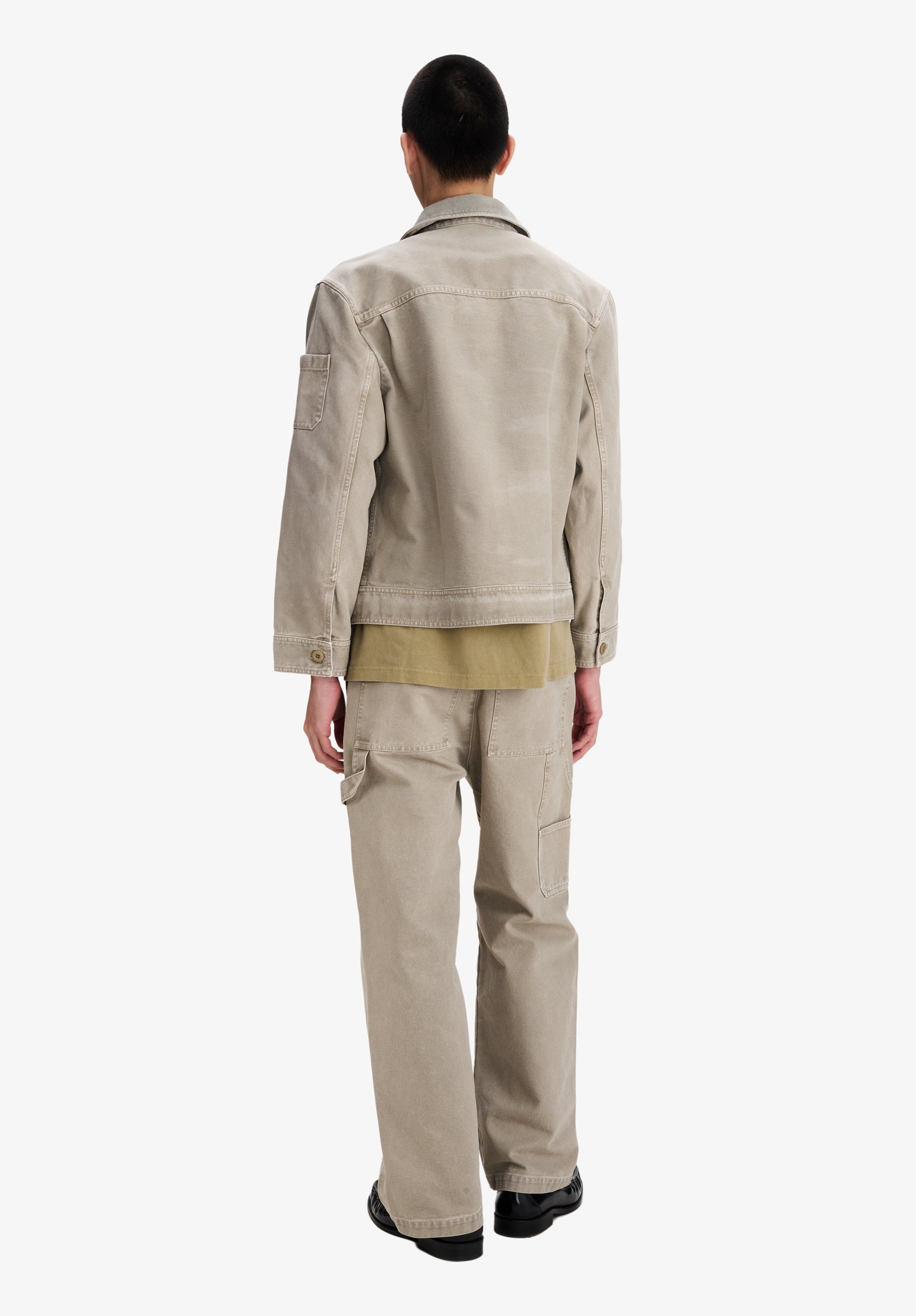 A.P.C. Workwear Blouson Canvas Jacke Grau L