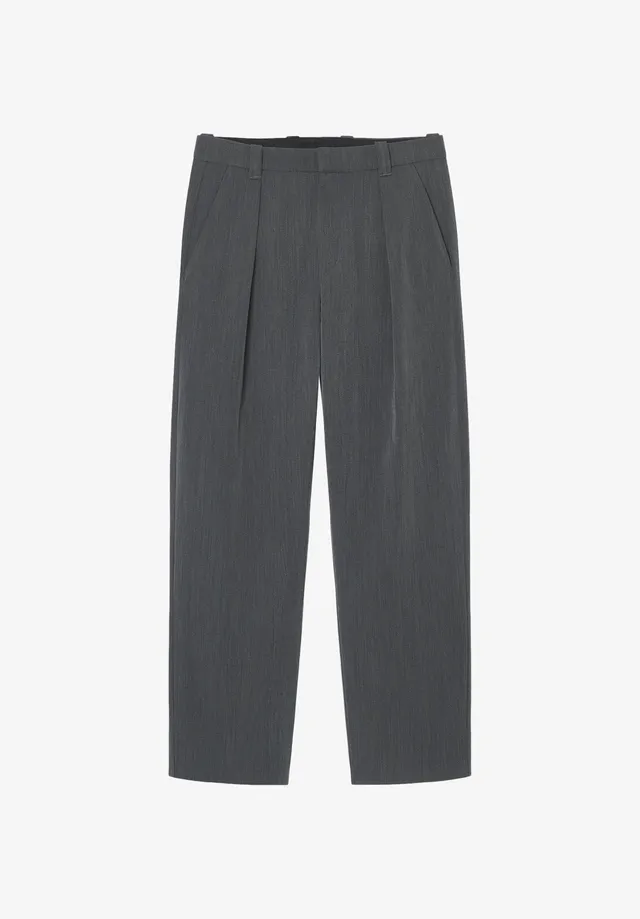 A.P.C. Barrel-Hose Graue Baumwolle Weit Größe 50