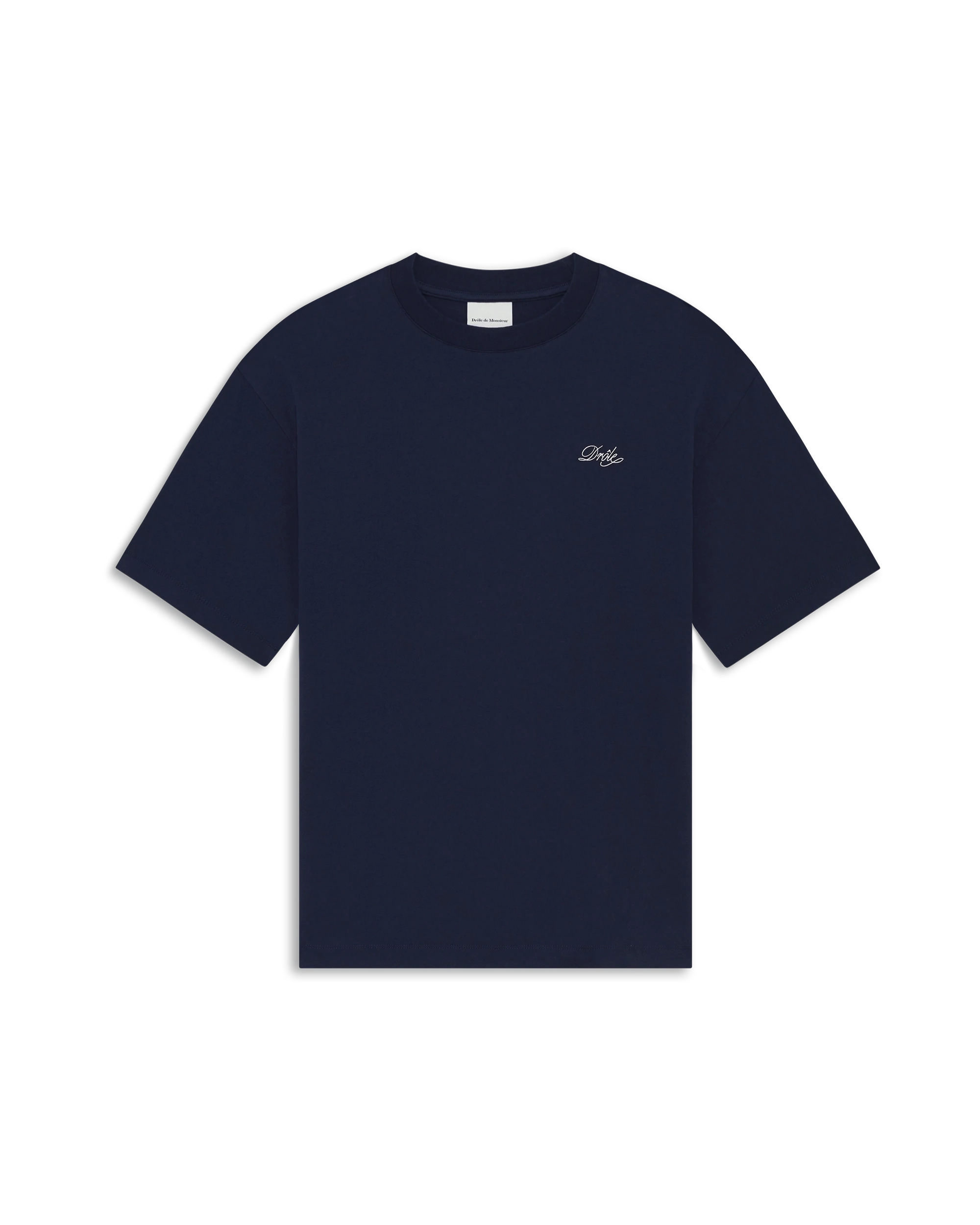 Drôle de Monsieur Belissima T-Shirt Navy Baumwolle